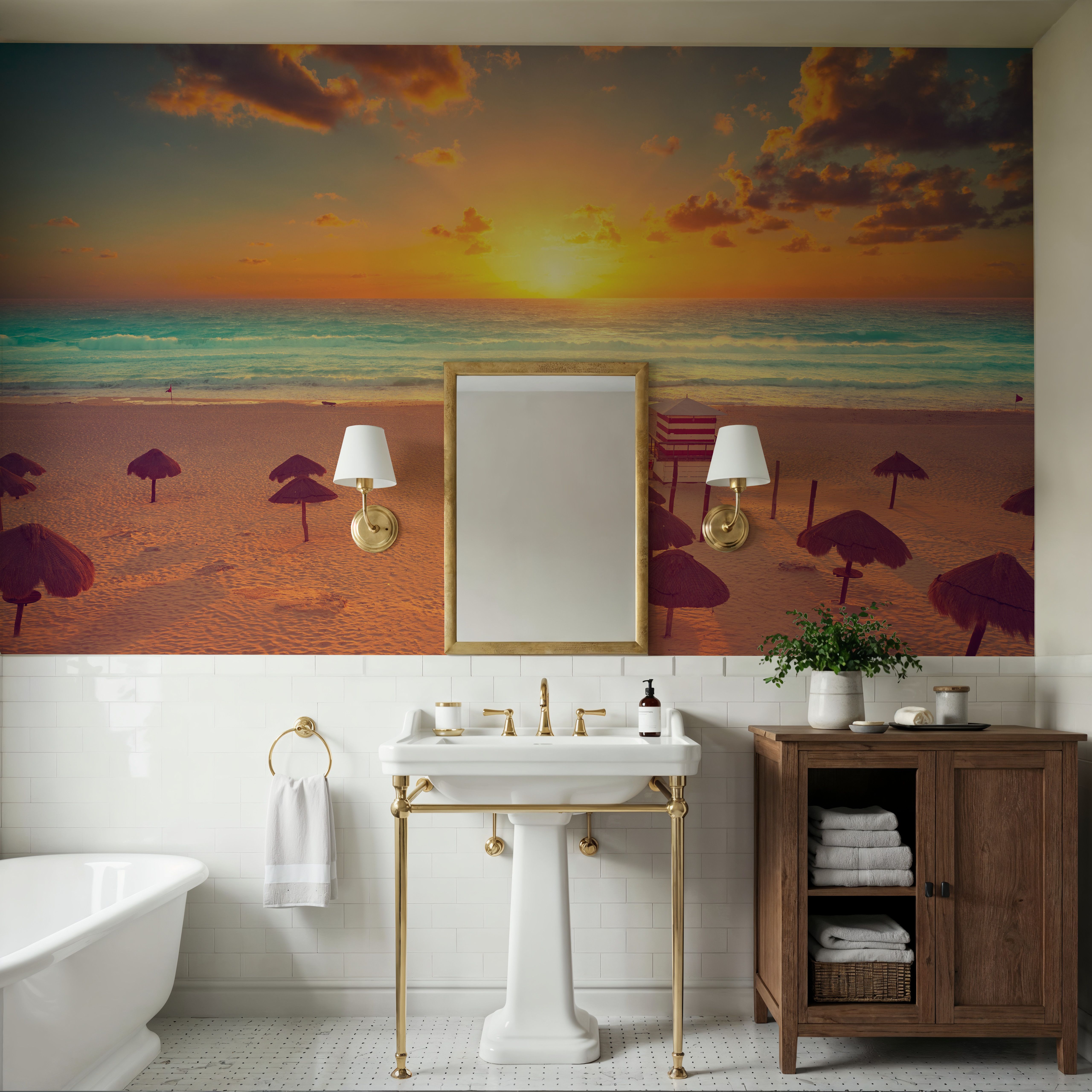 Golden Shore Sunrise