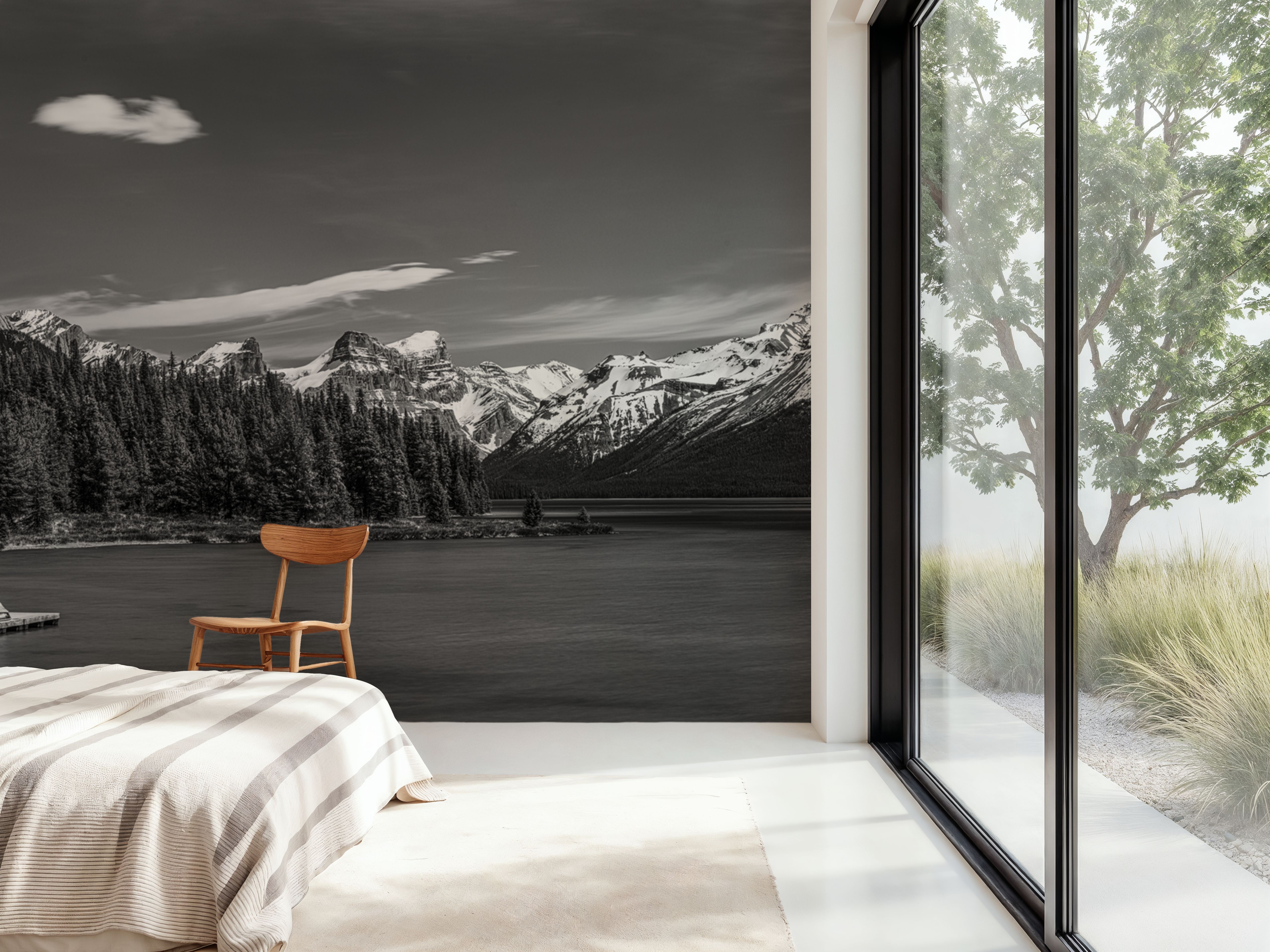 Canadian Boathouse BW