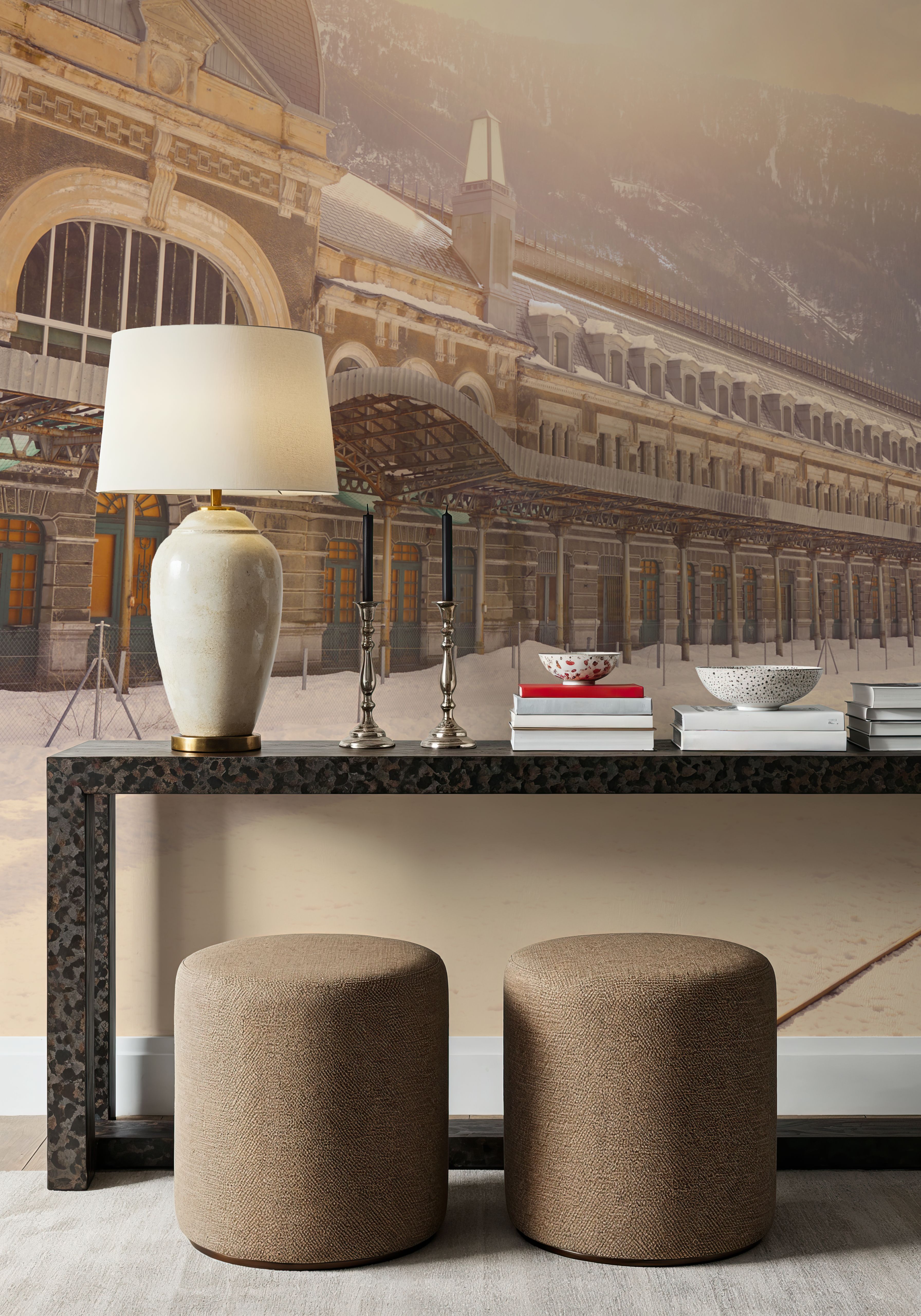 Winter Railway Terminal