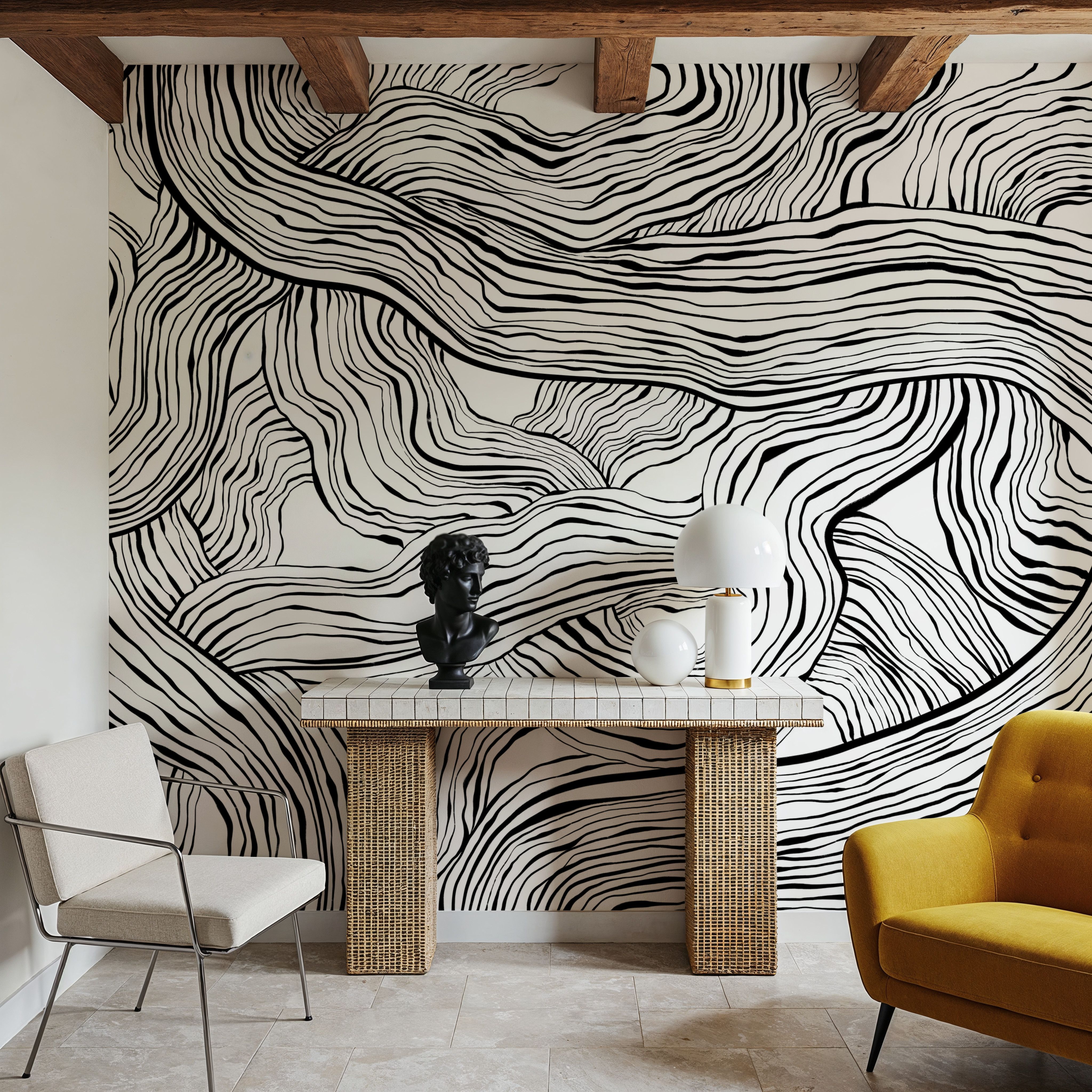 Weaves & Waves, White