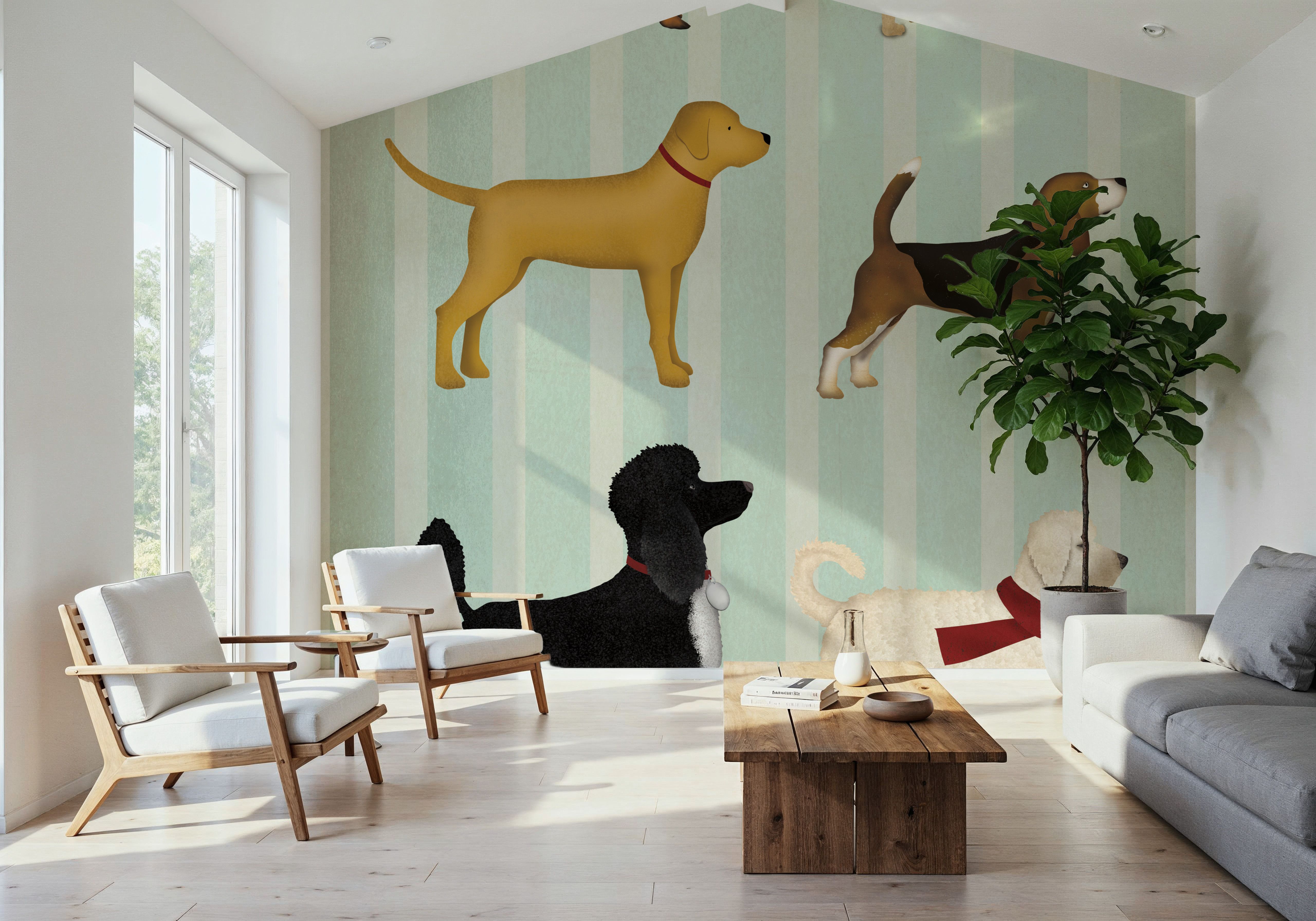 Dog Days Montage II, Tapet