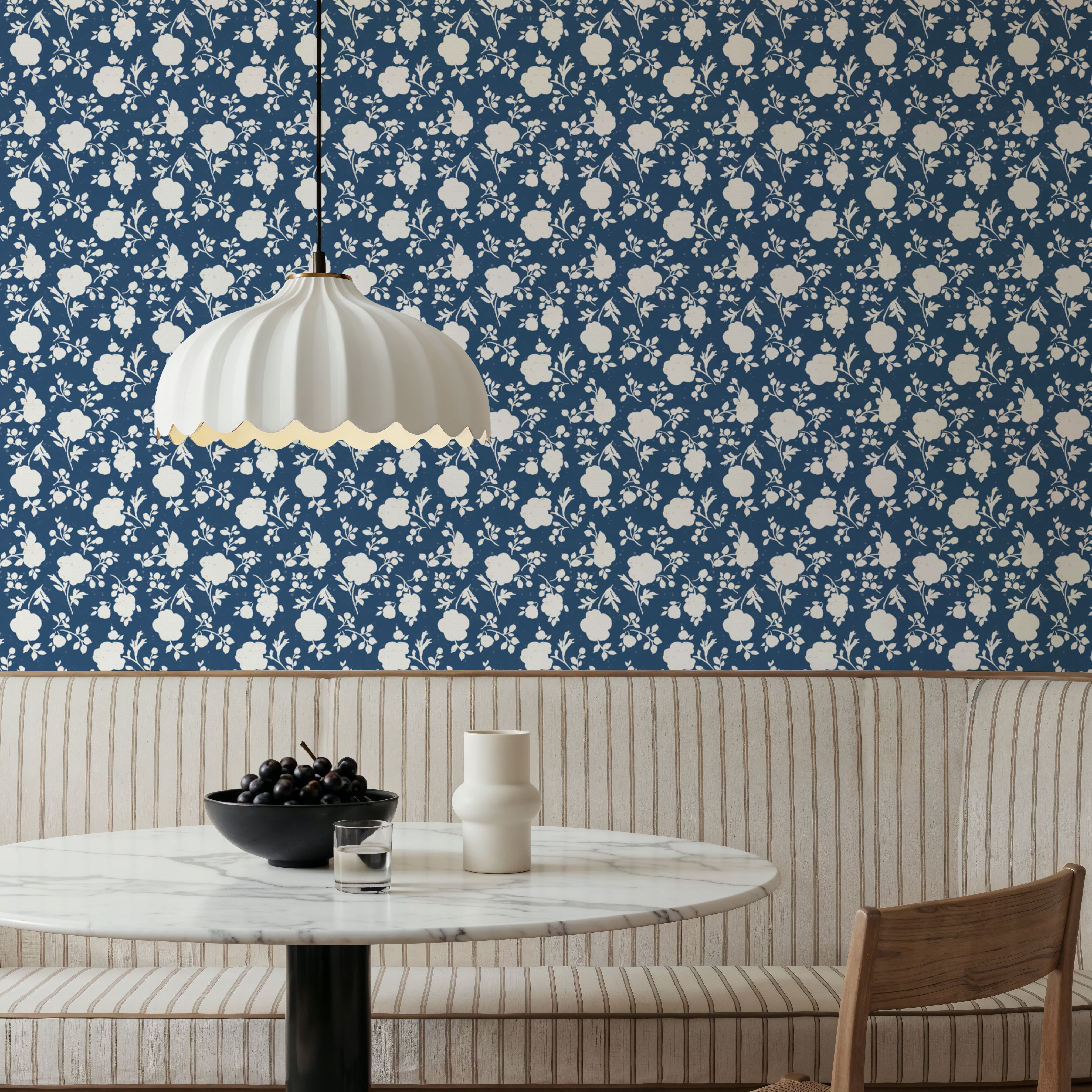 Country Flowery Blue