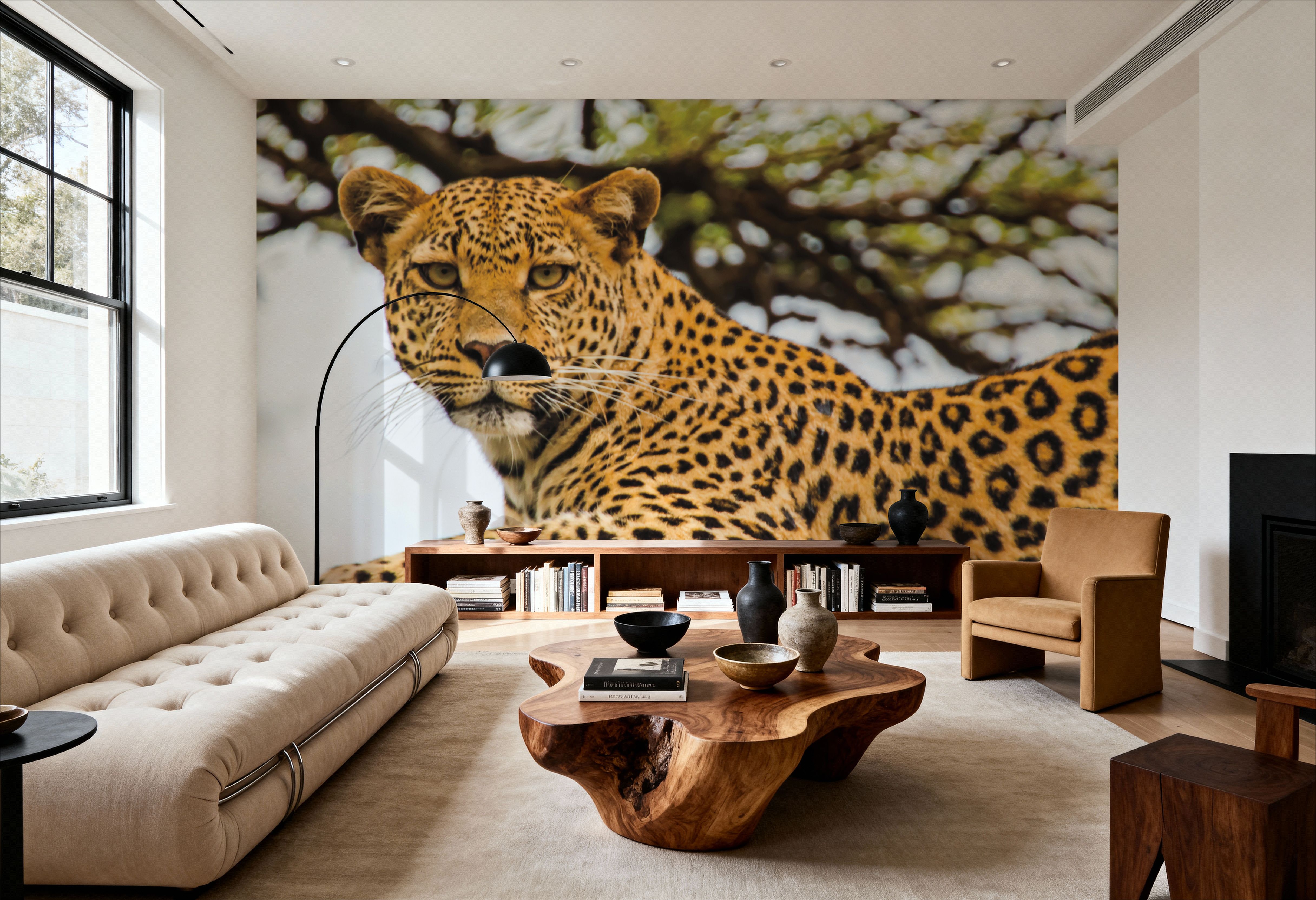 Lounging Leopard