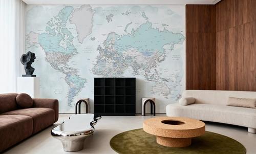 World Map Cities - Rebe