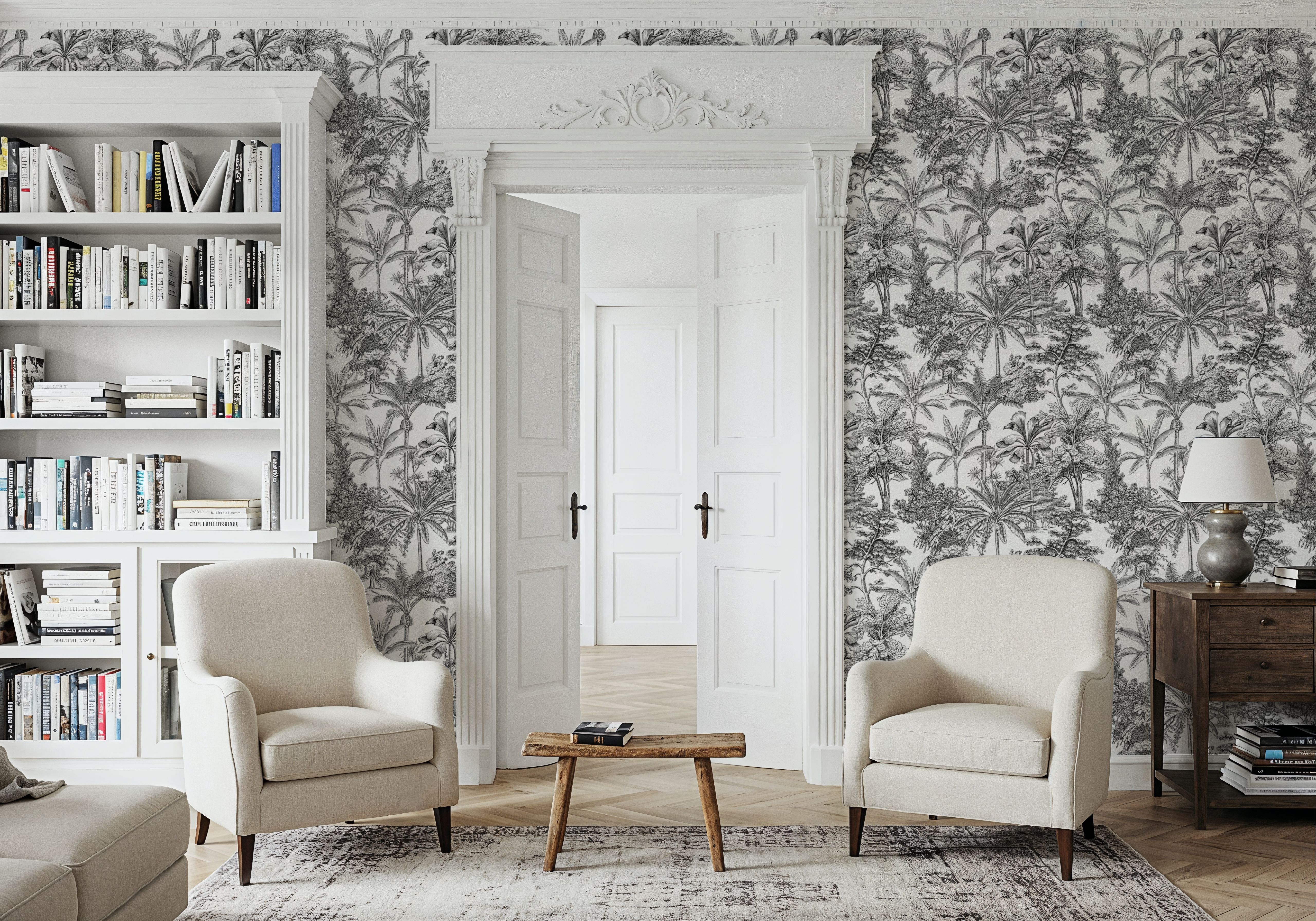 Jungle Tree Toile
