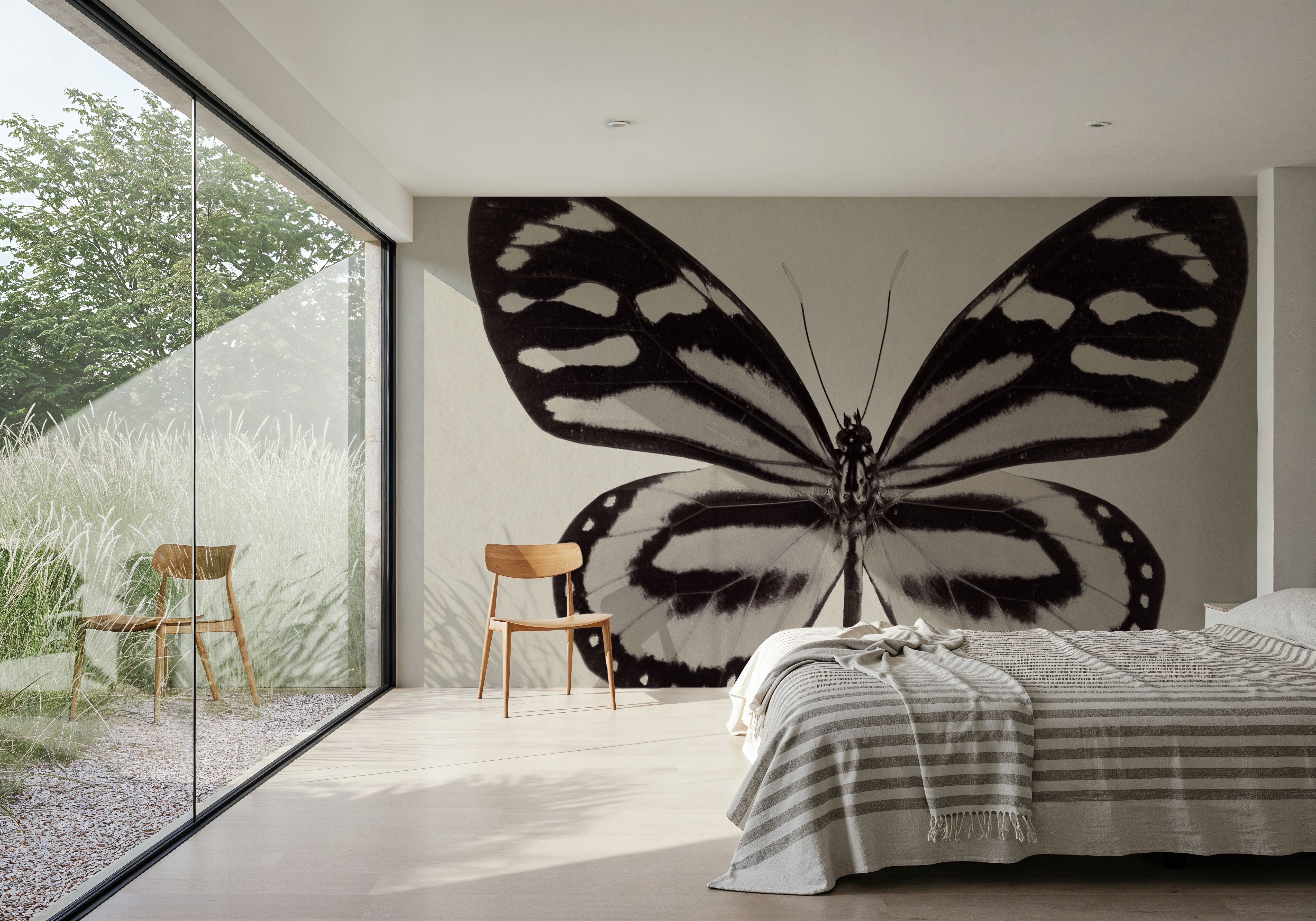 Butterfly VIII Gray