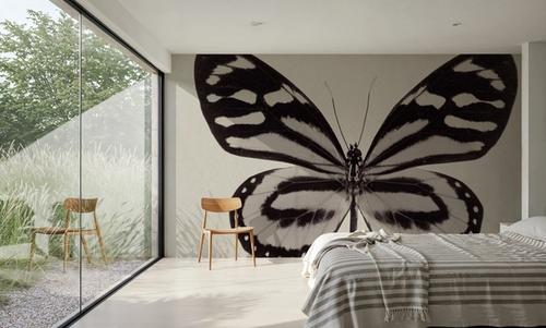 Butterfly VIII Gray