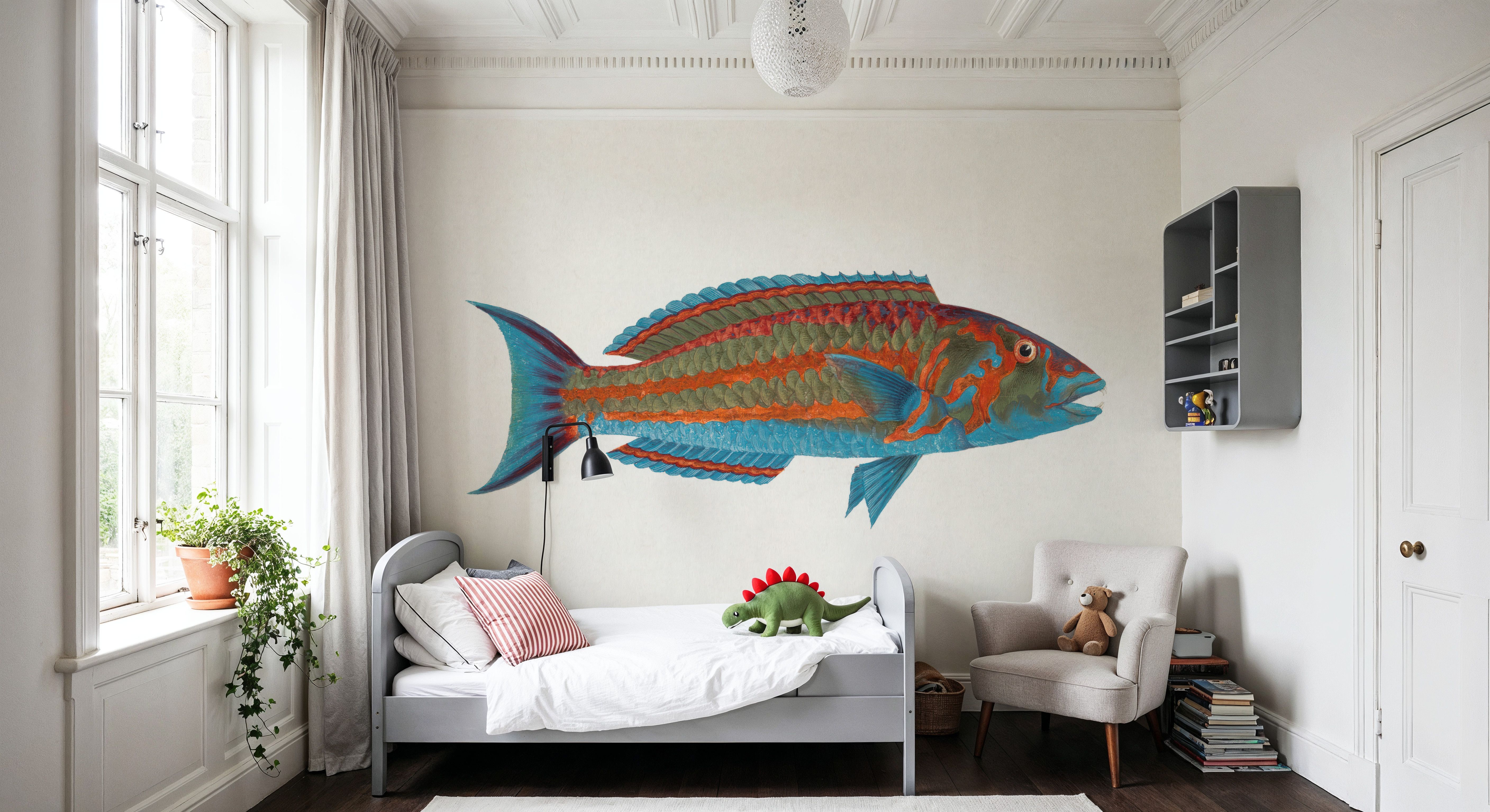 Polynesian Fish, Tapet