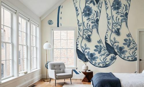 Chinoiserie Cowgirl I