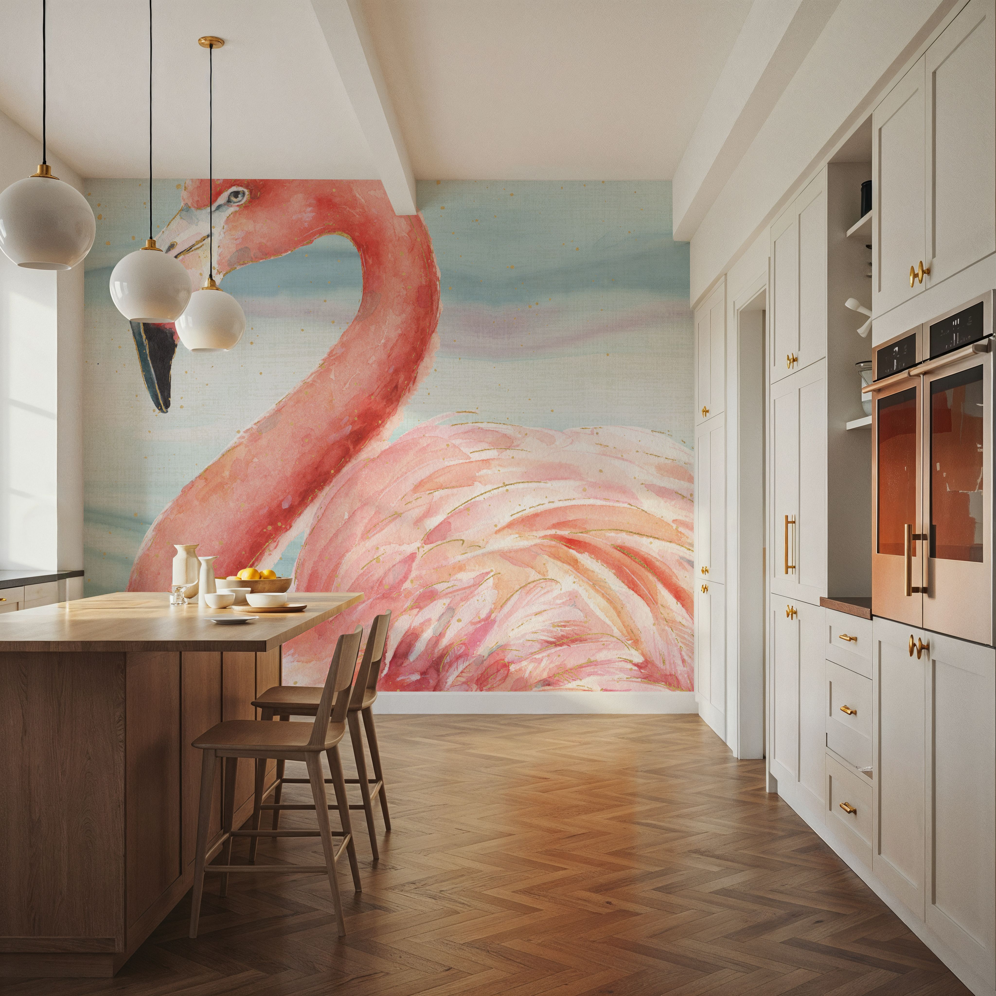 Gracefully Pink III Water Wash