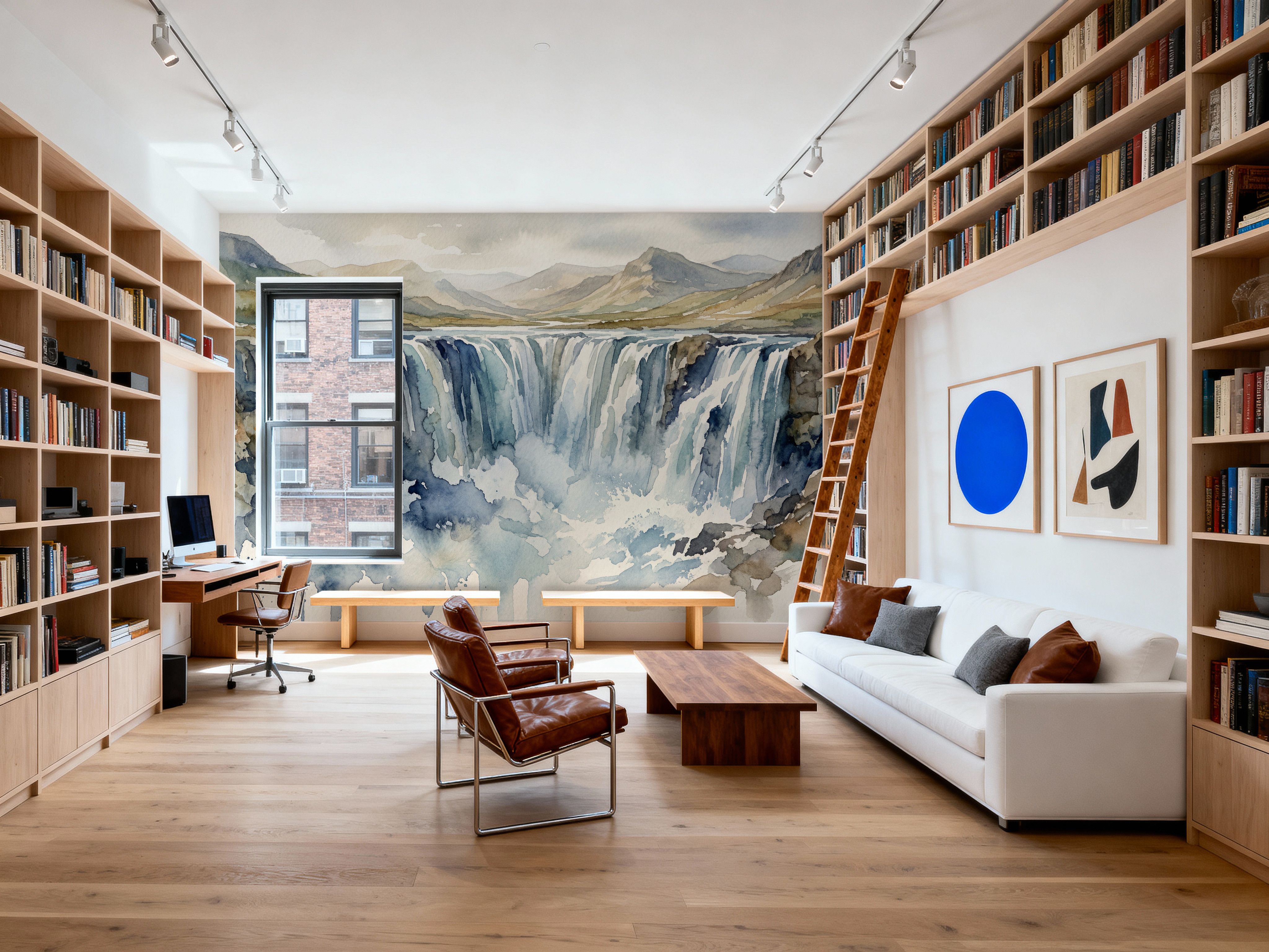 Cascade - Watercolor Landscapes Series