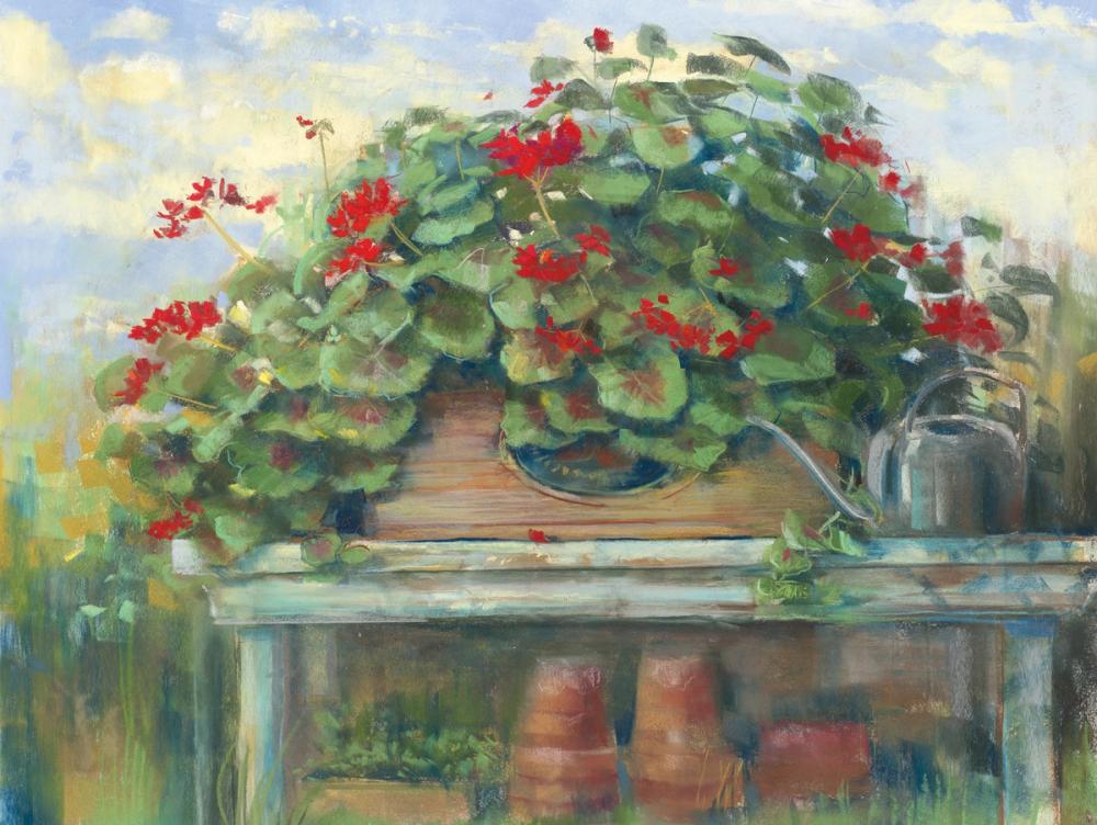 Geranium Bench