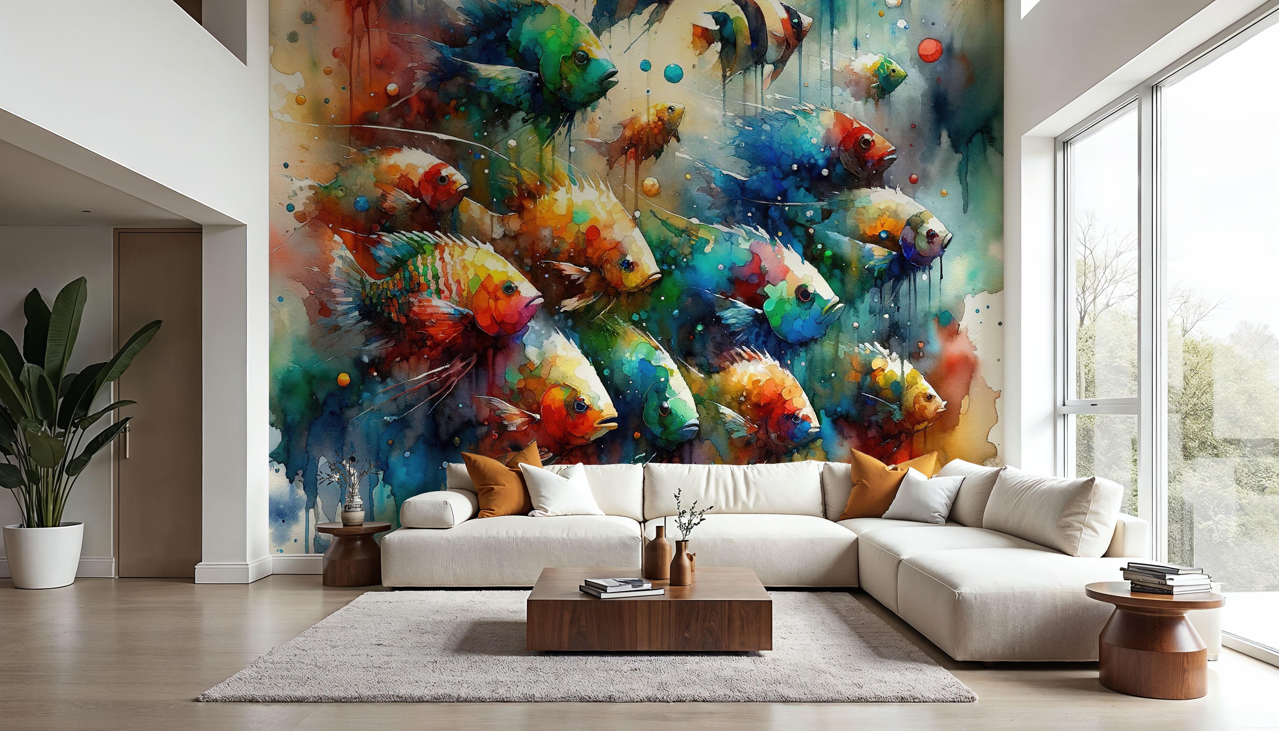 Aquatic Dance of Hues