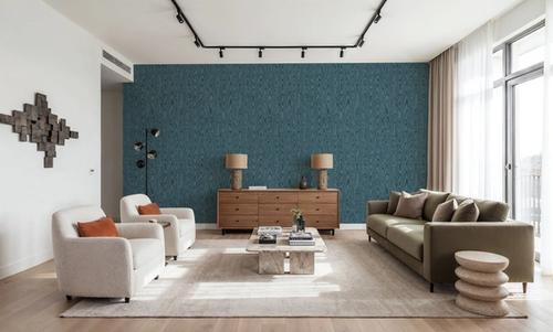 Conoid Grain, Cerulian Blue