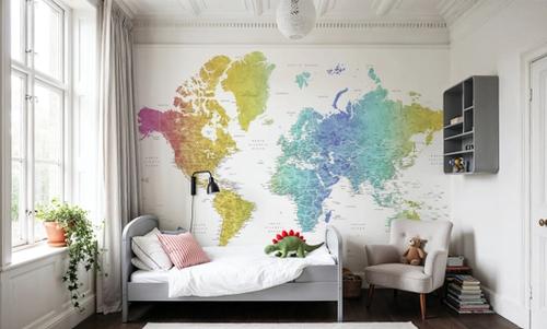 World Map Cities - Adrius