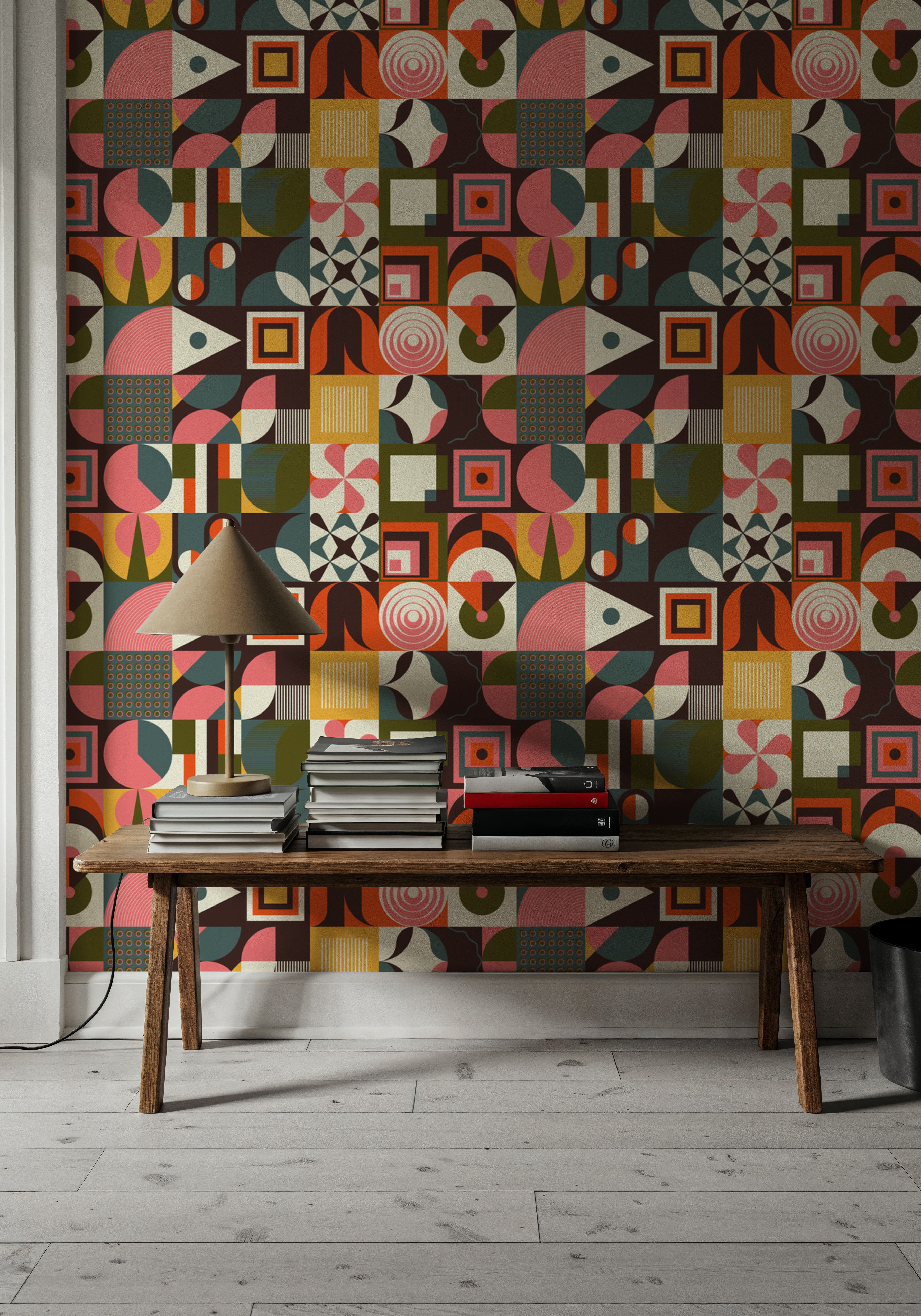 Mid Century Blocks Repeat