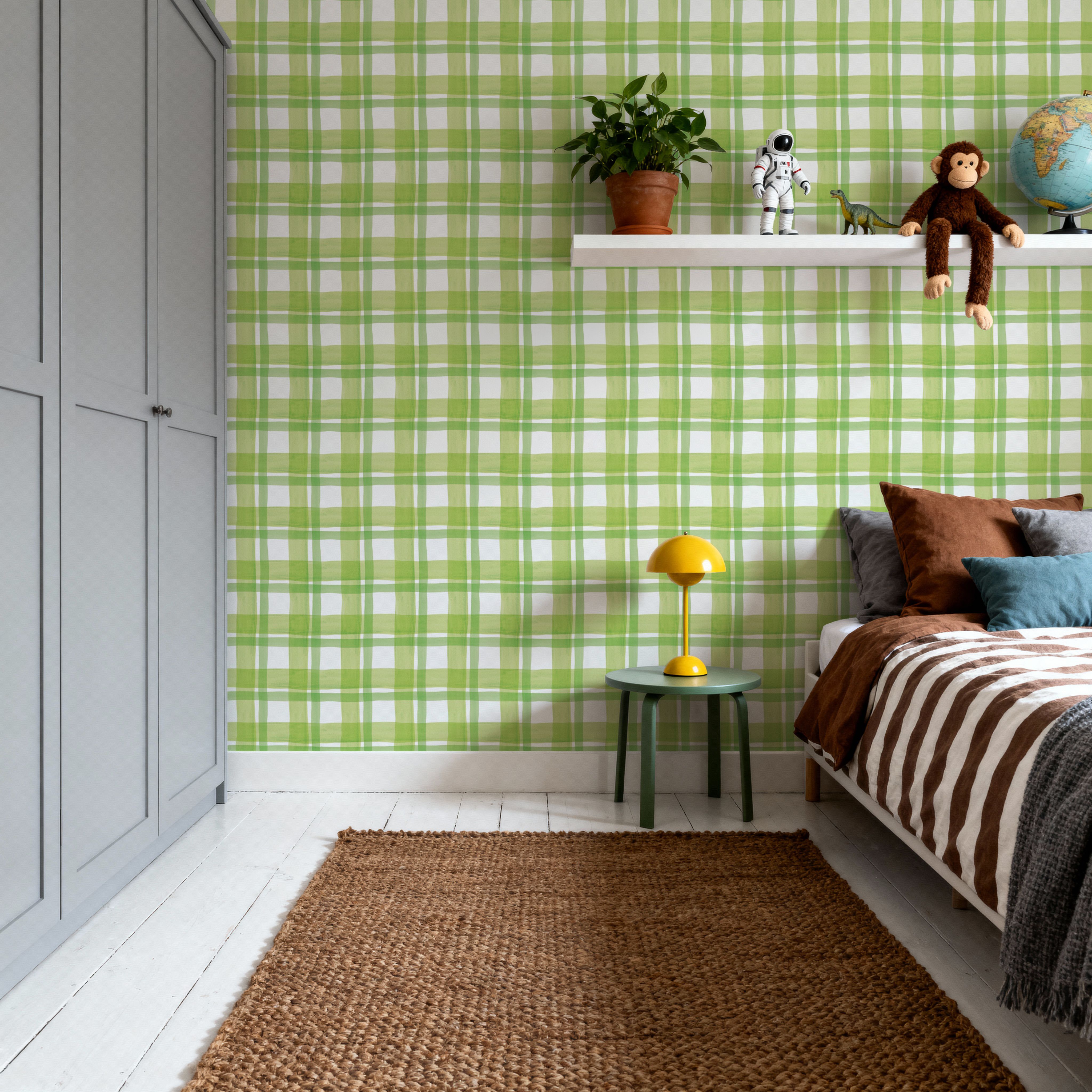 Summer Plaid Green