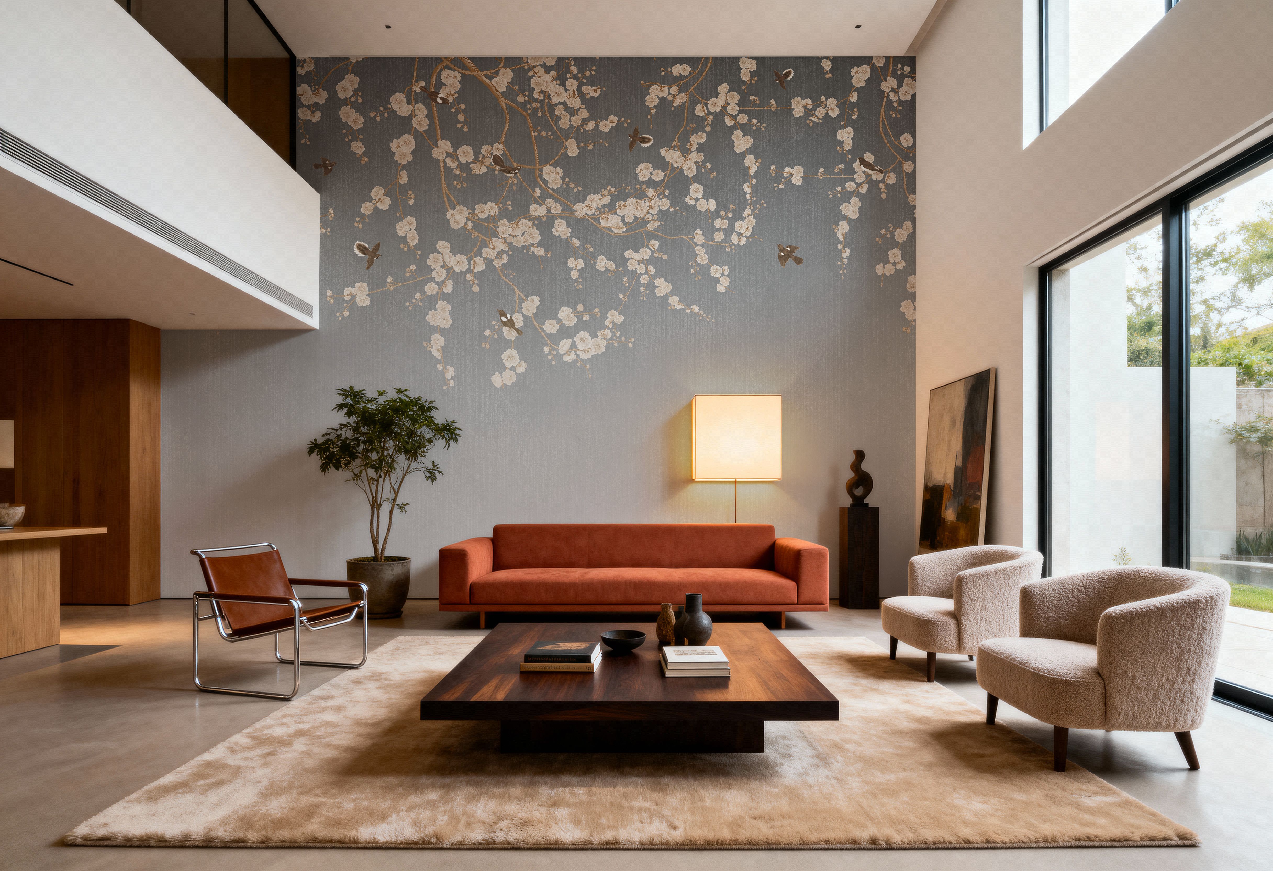 Beneath The Cherry Tree Gray