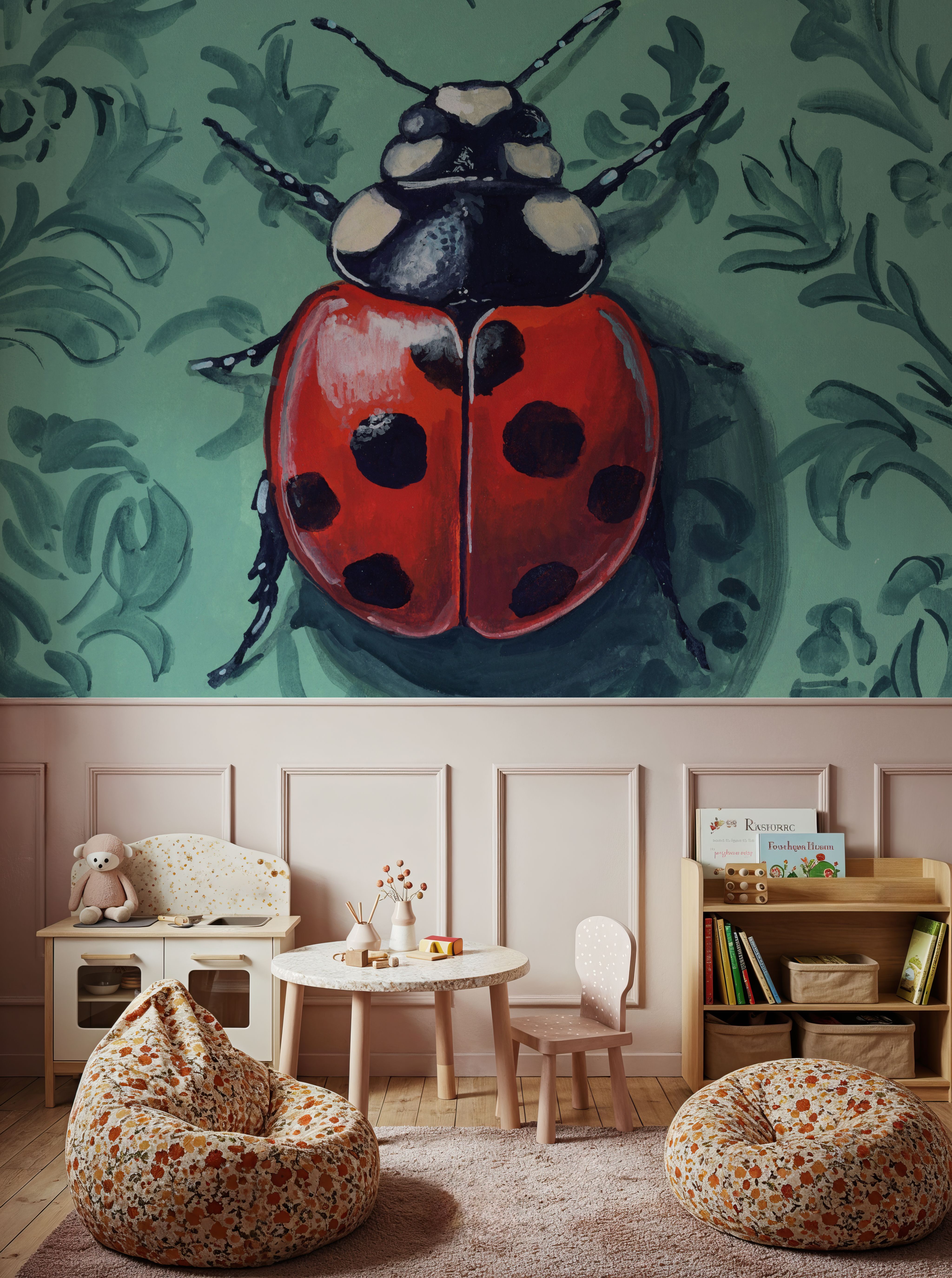 Ladybug In The Parlor Room