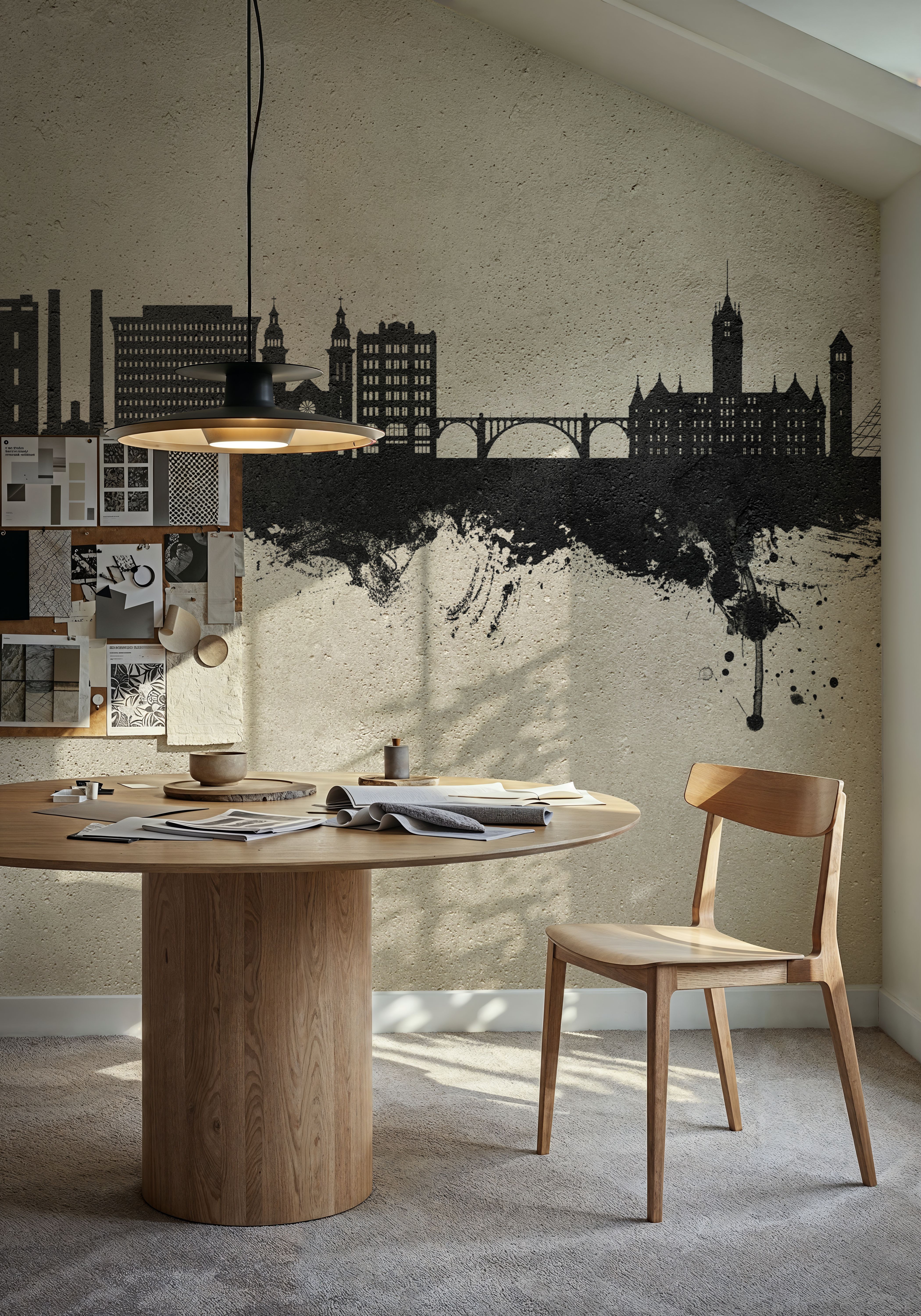 Spokane Washington Skyline Concrete