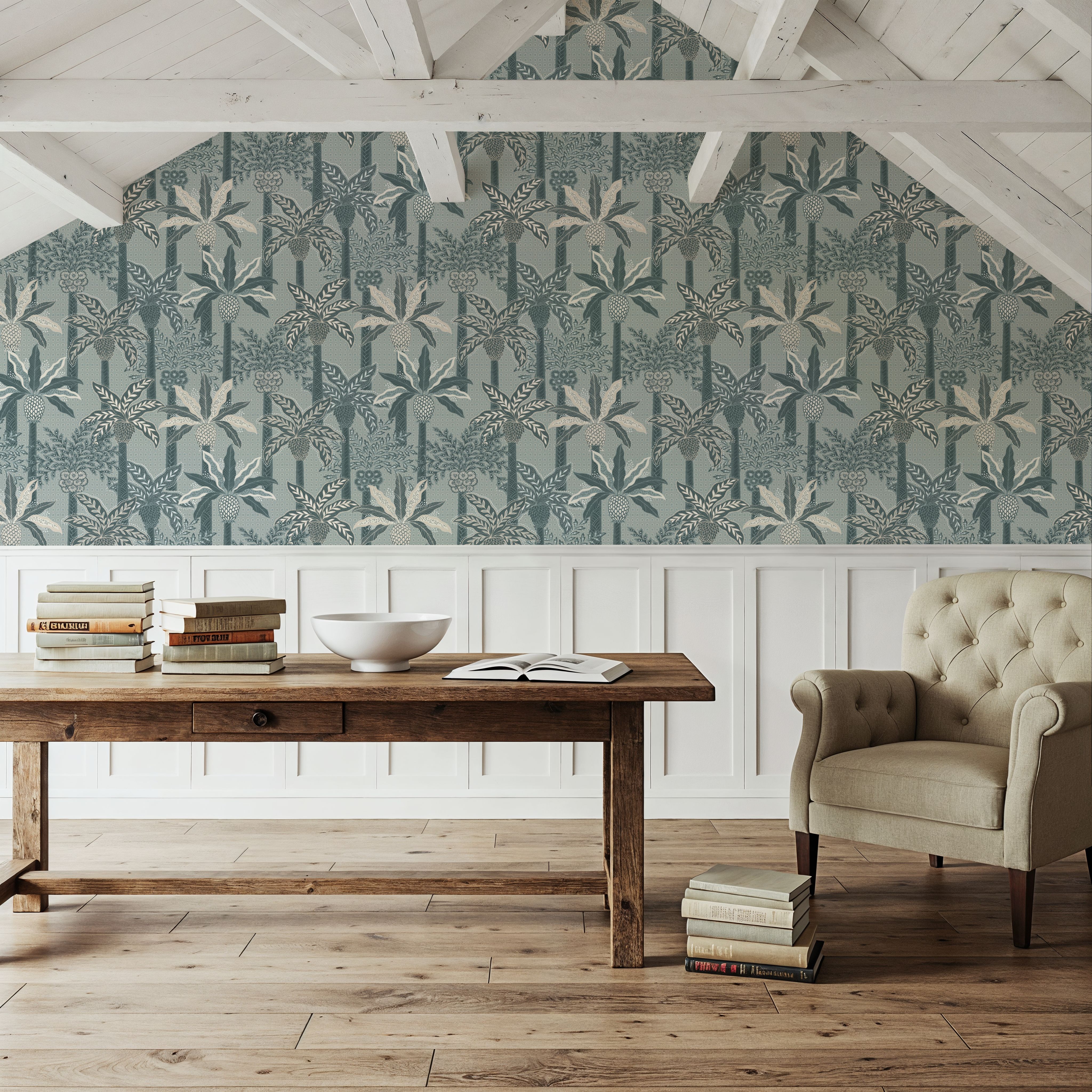 Palmera Luxe, Chalky Blue