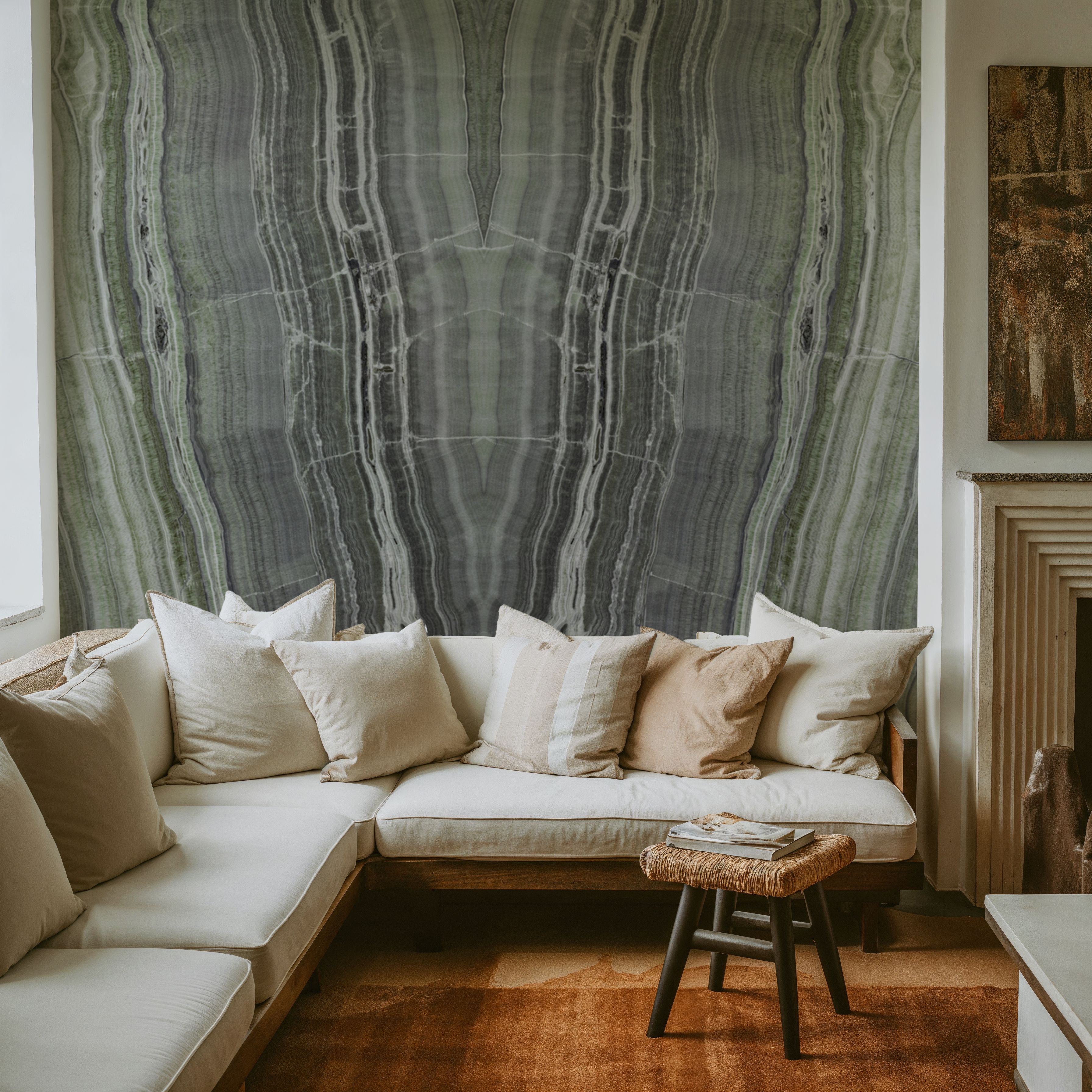 Onyx Mirage Bookmatched, Verdura Green