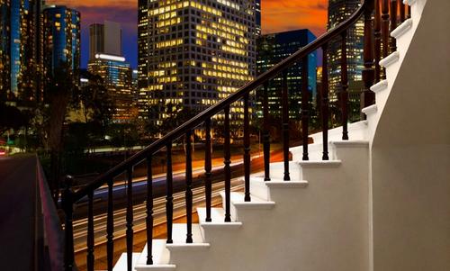 Downtown from the 110