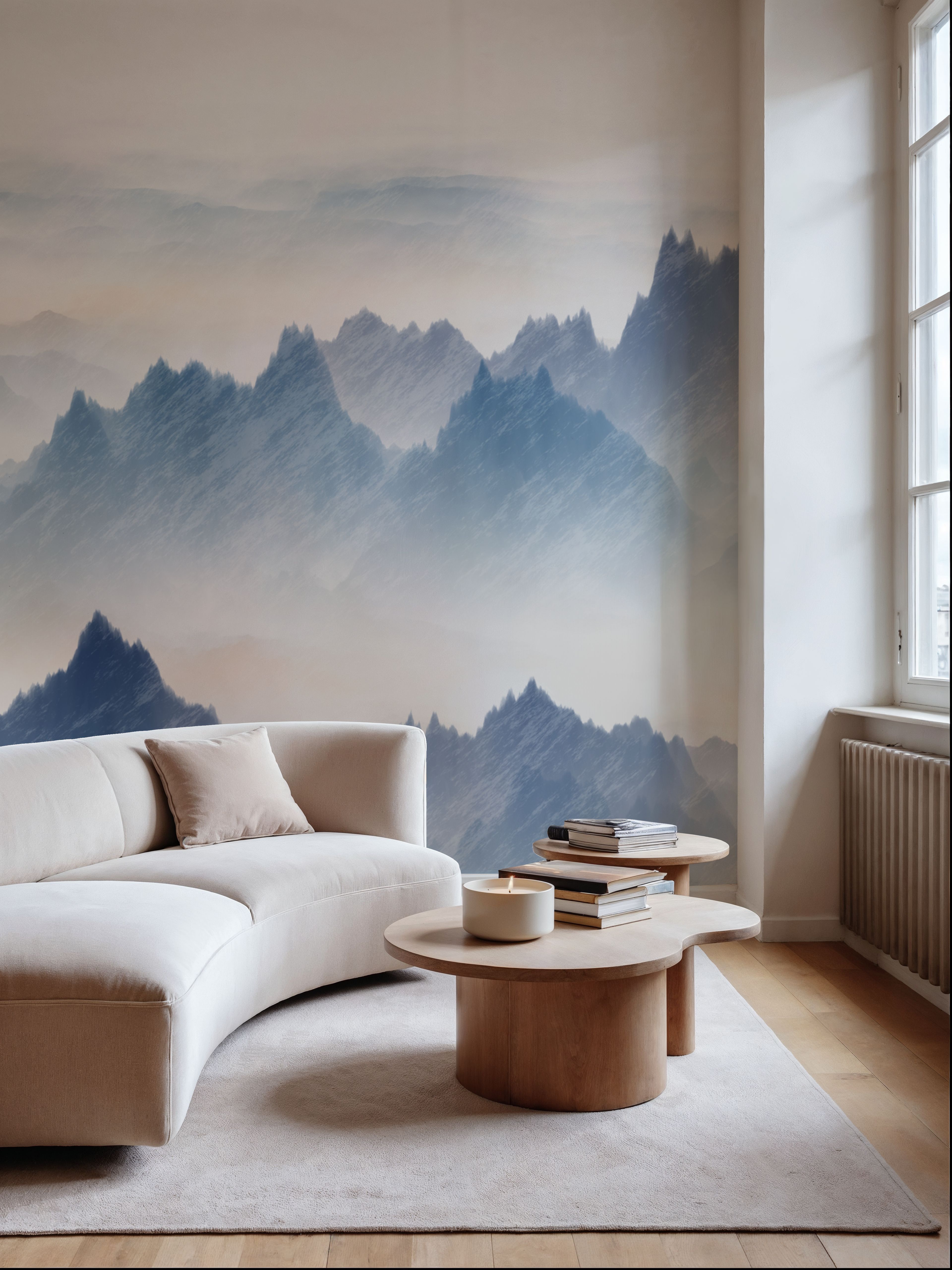 Mountain Landscape Brush