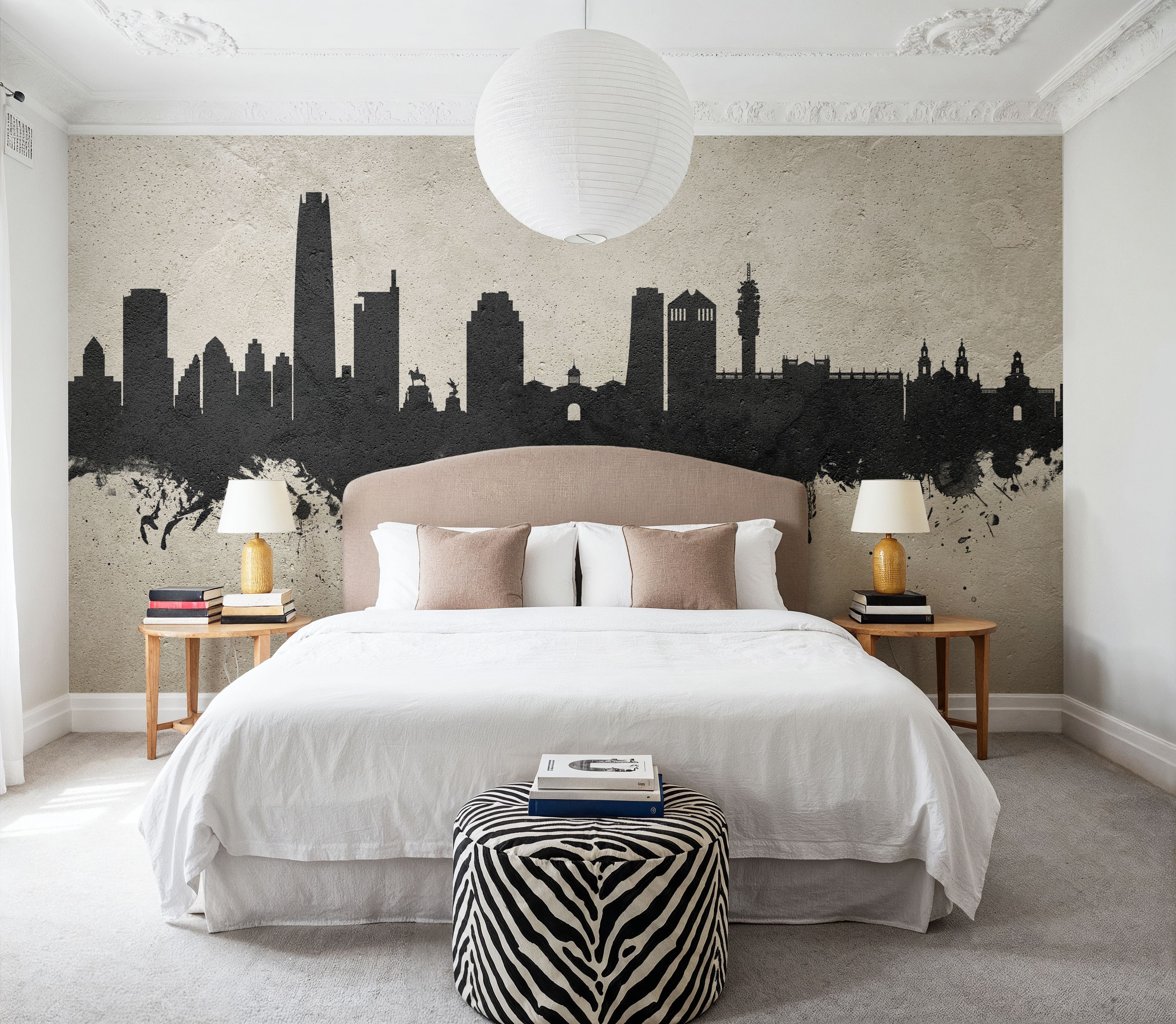 Santiago de Chile Skyline Concrete