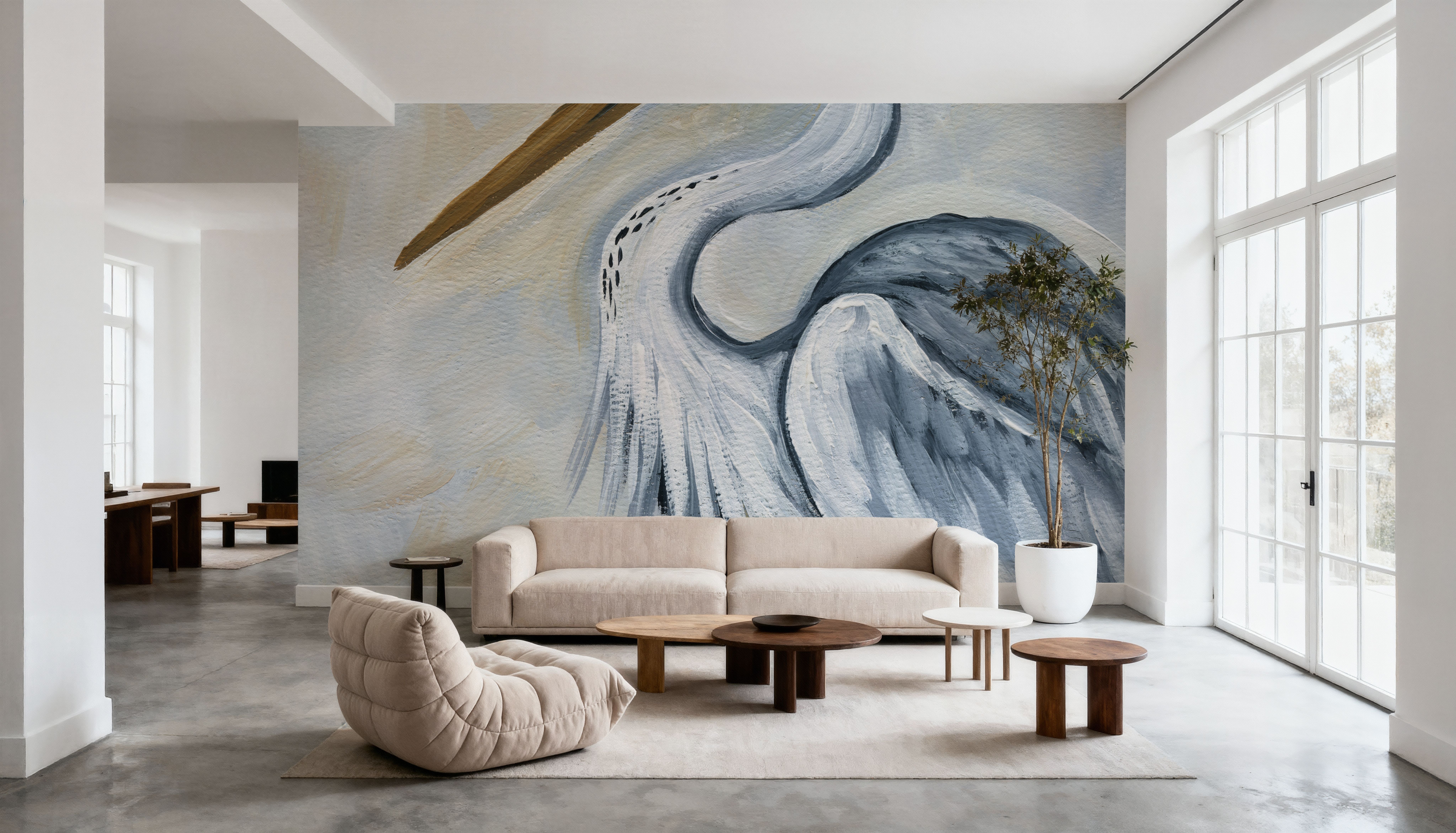 Blue Heron, Wallpaper