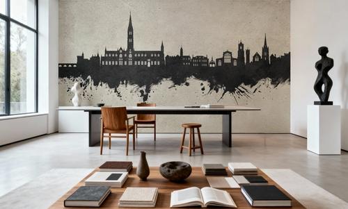 Salisbury England Skyline Concrete