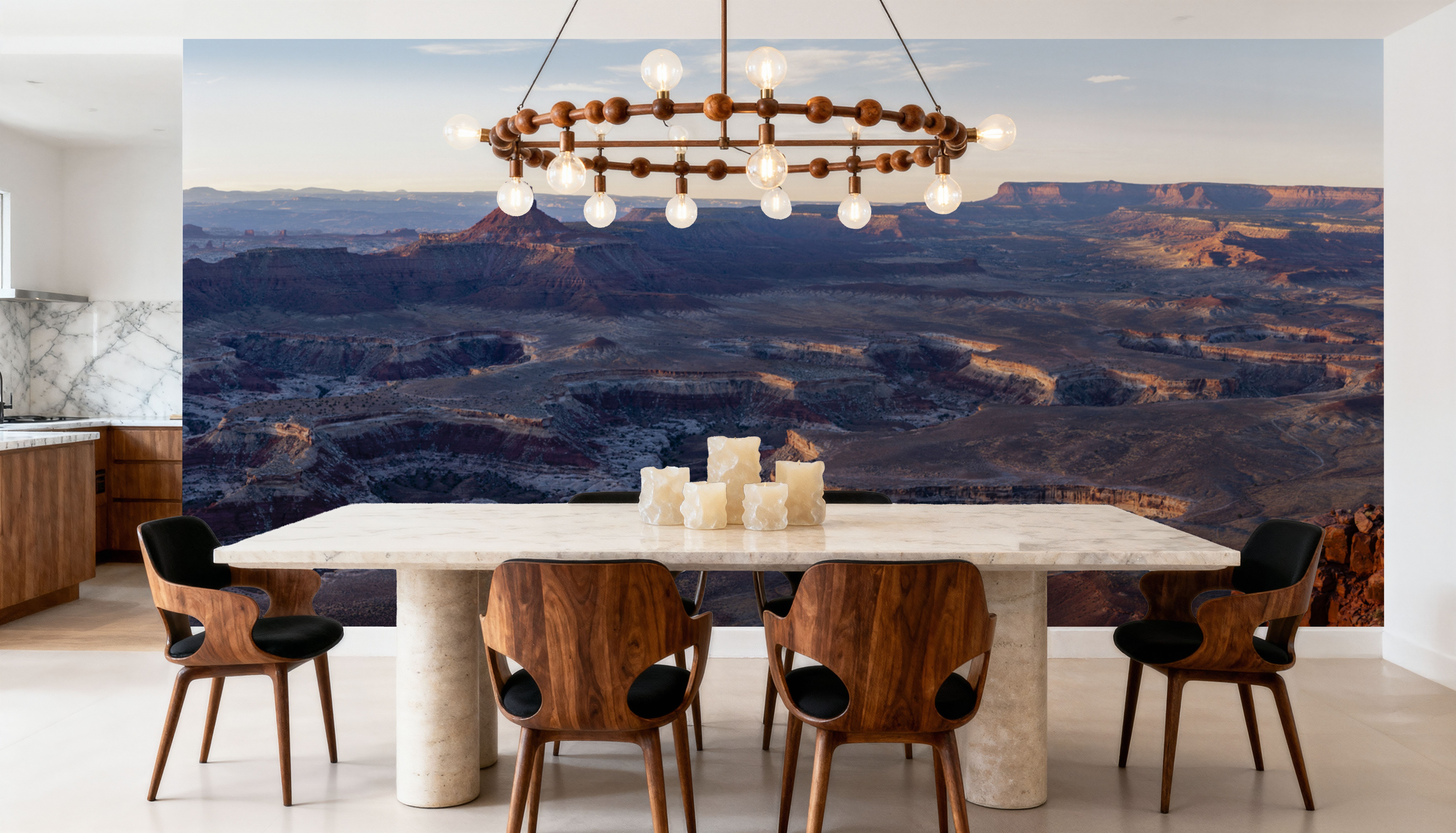 Crimson Buttes of Monument Valley Wide, Papier peint