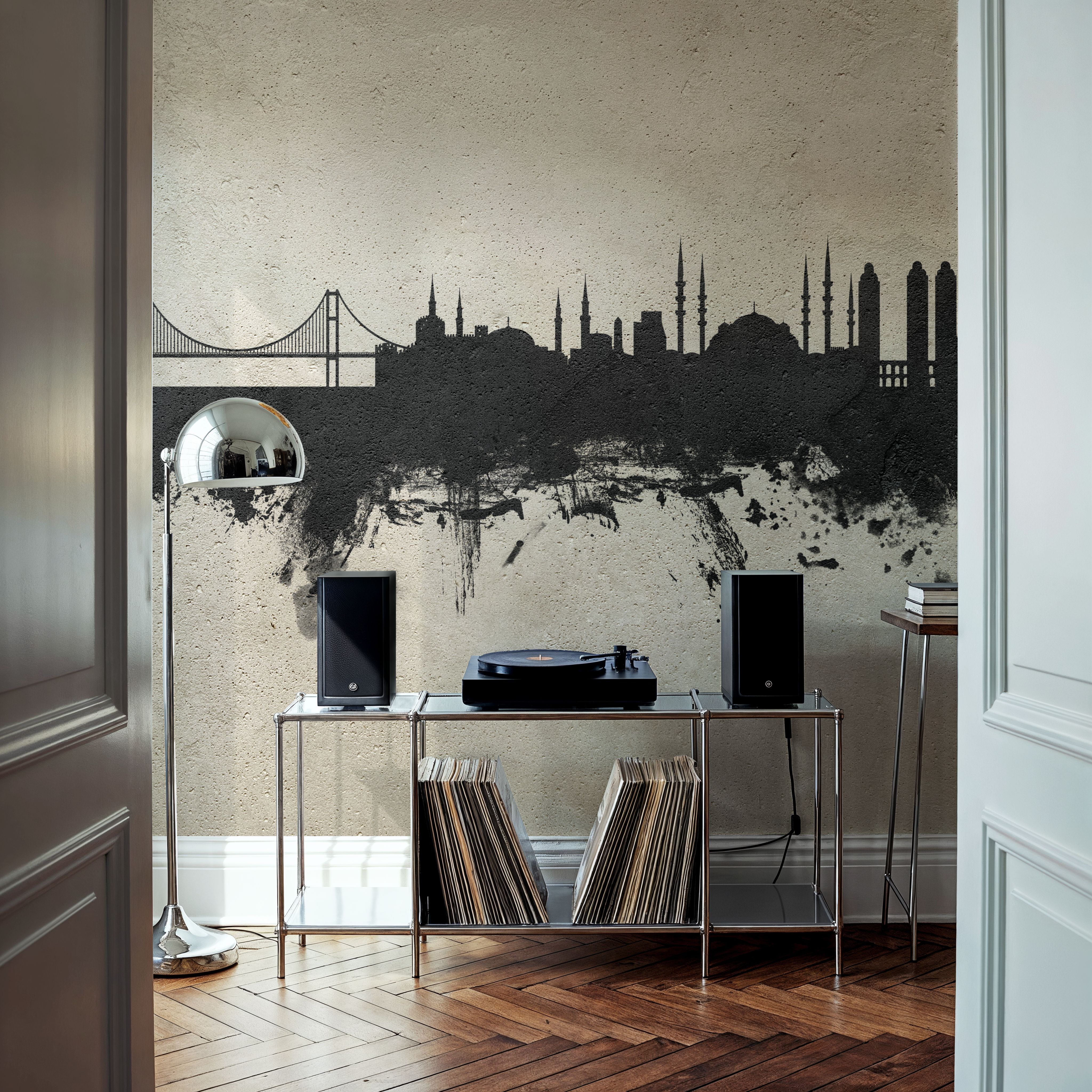 Istanbul Turkey Skyline Concrete