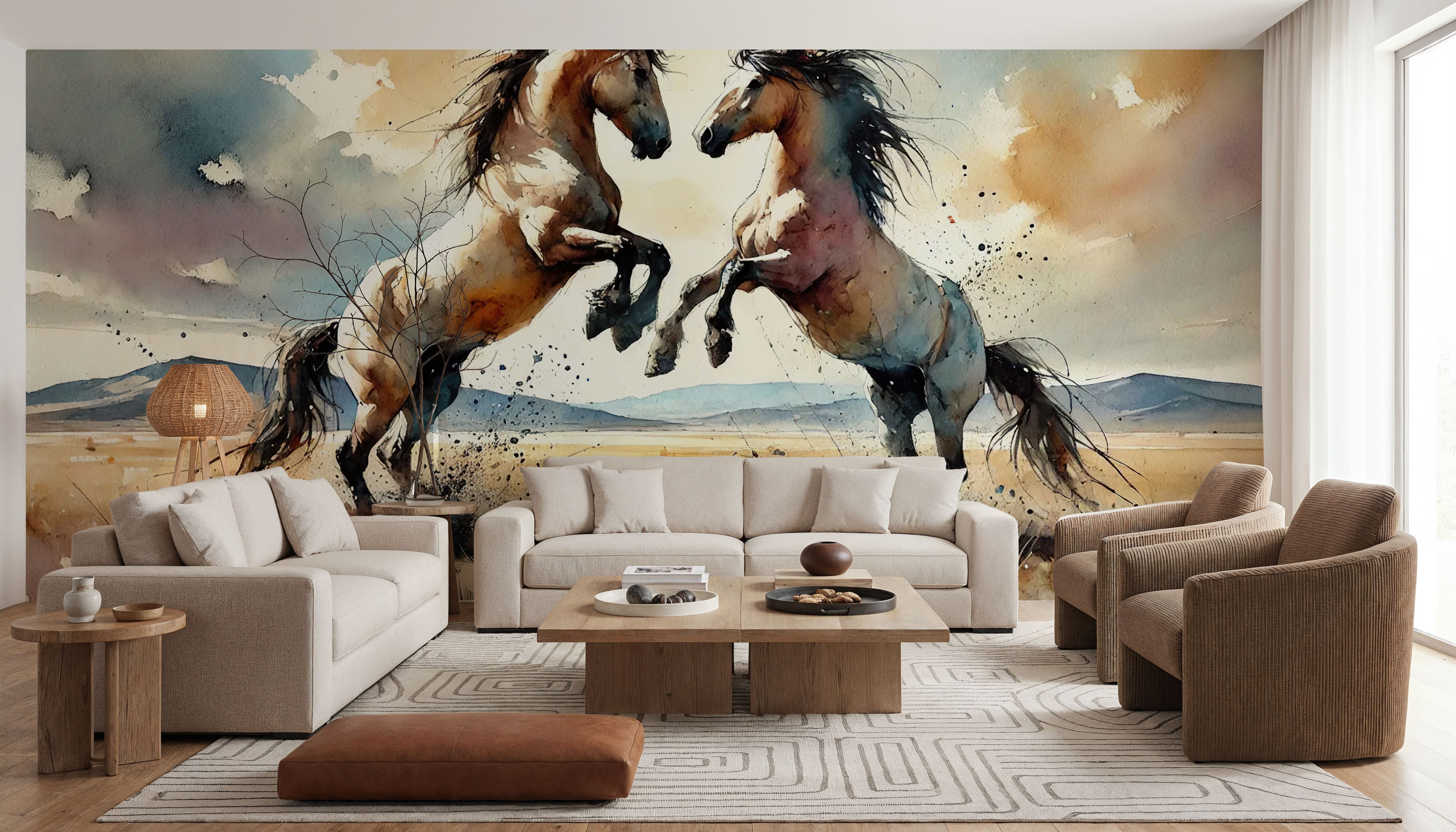 Wild Horses in Motion