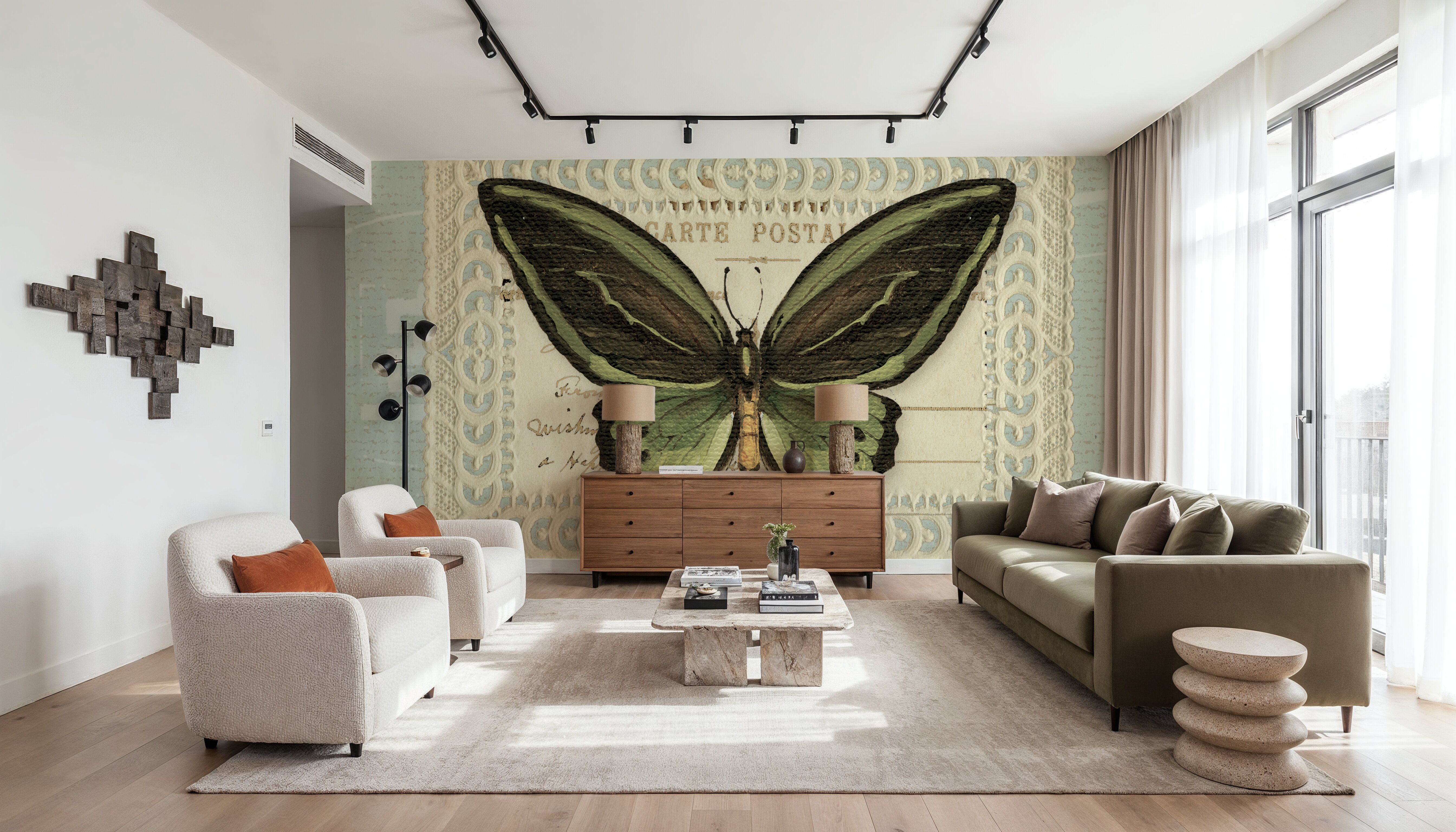 Mothers Treasure Butterfly Stamp