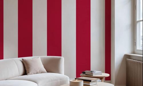 Circus Stripes, Red