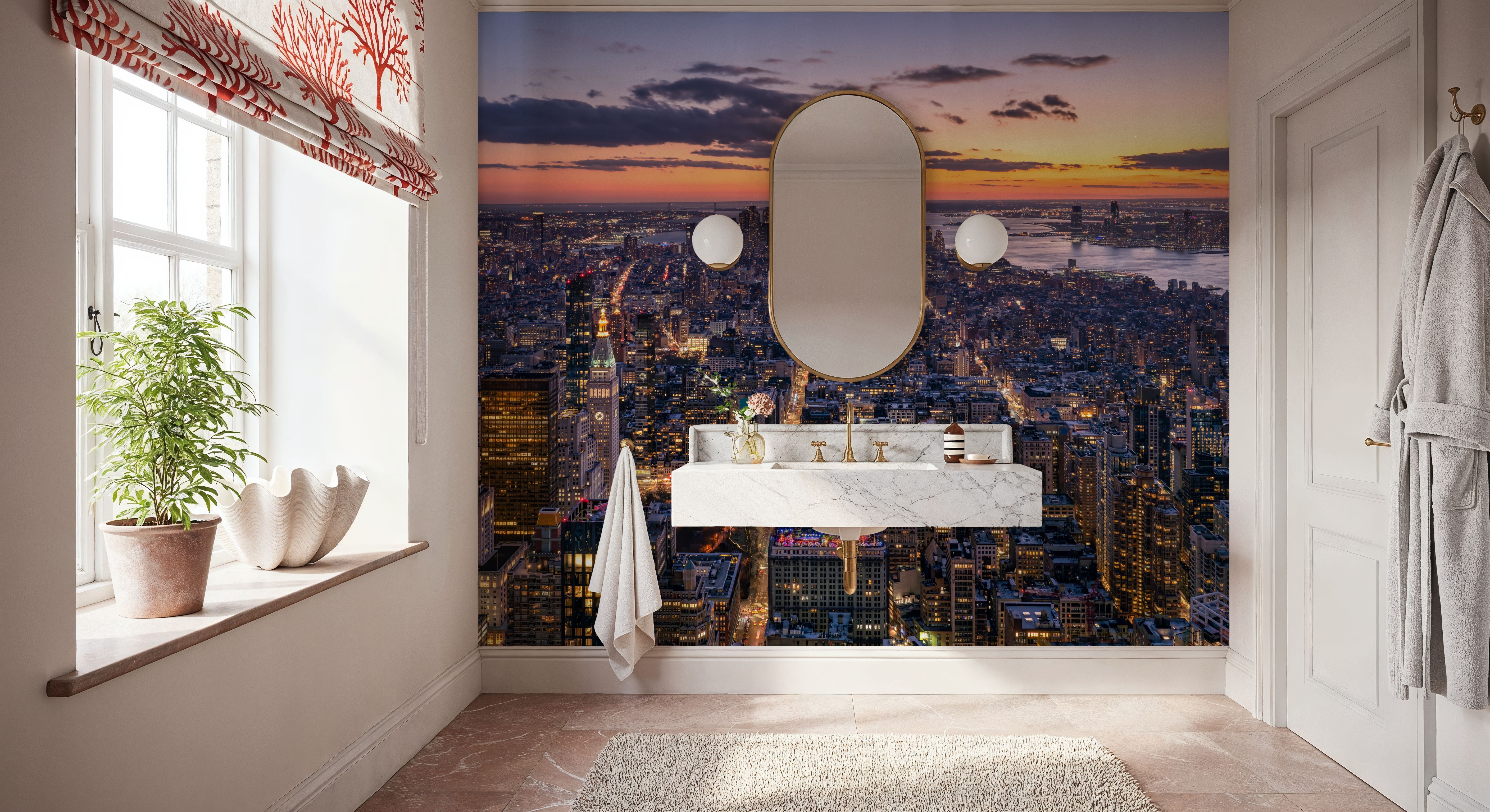 Lower Manhattan Lights, Wallpaper