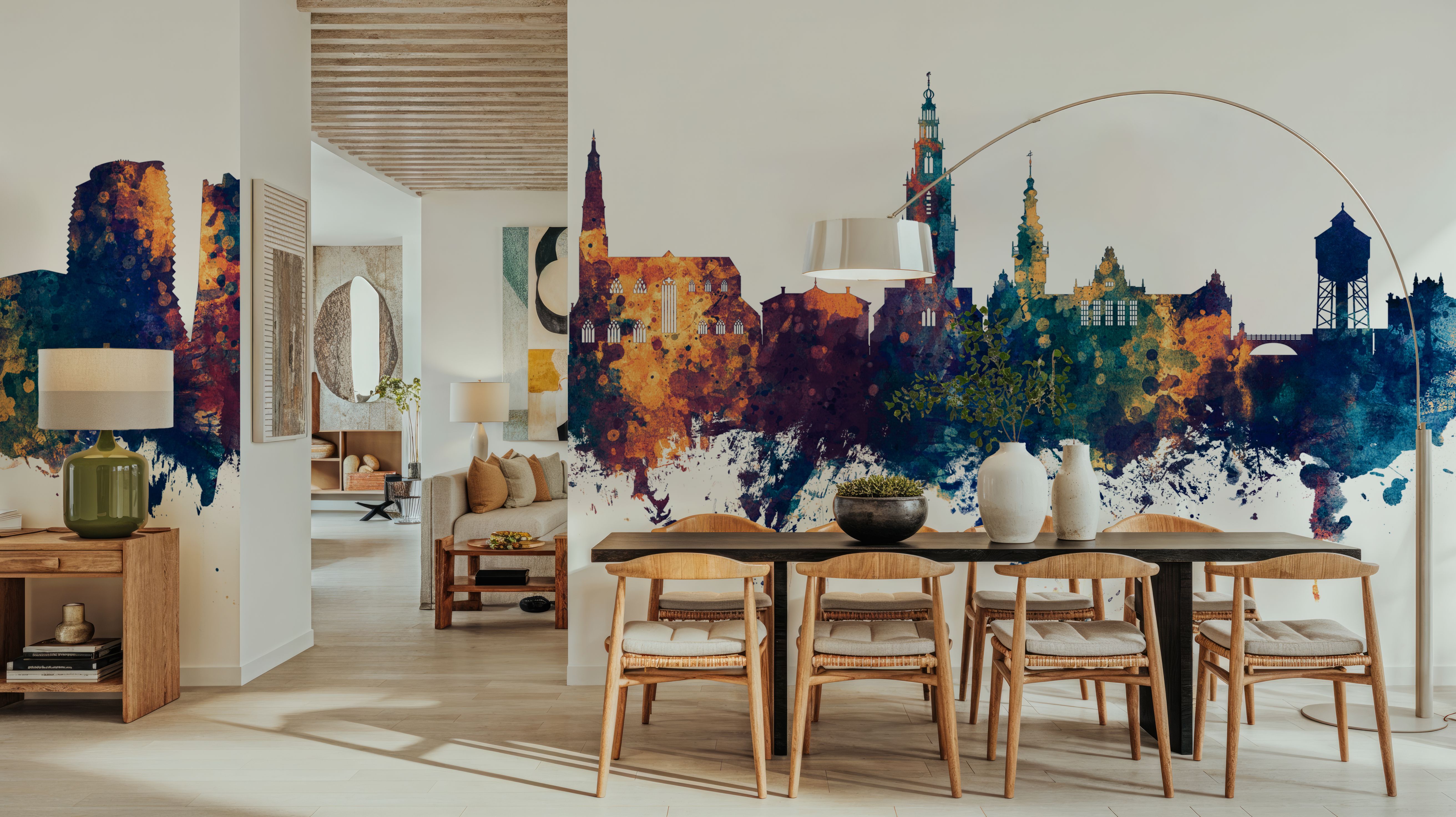 Groningen The Netherlands Skyline 