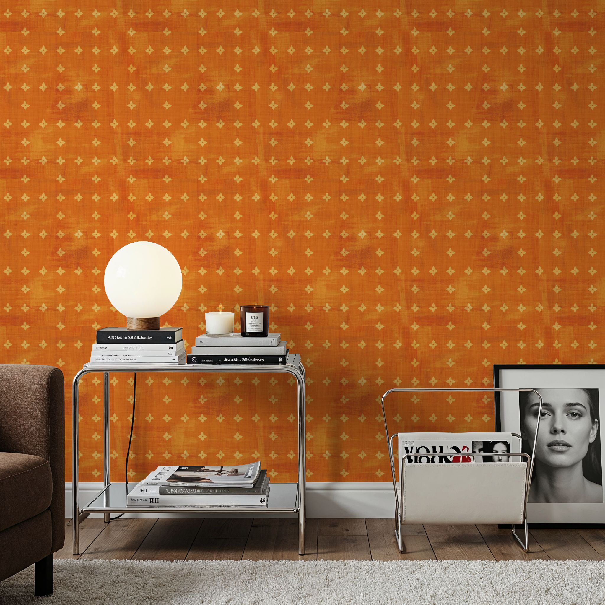 Walking in Seville, Papier peint