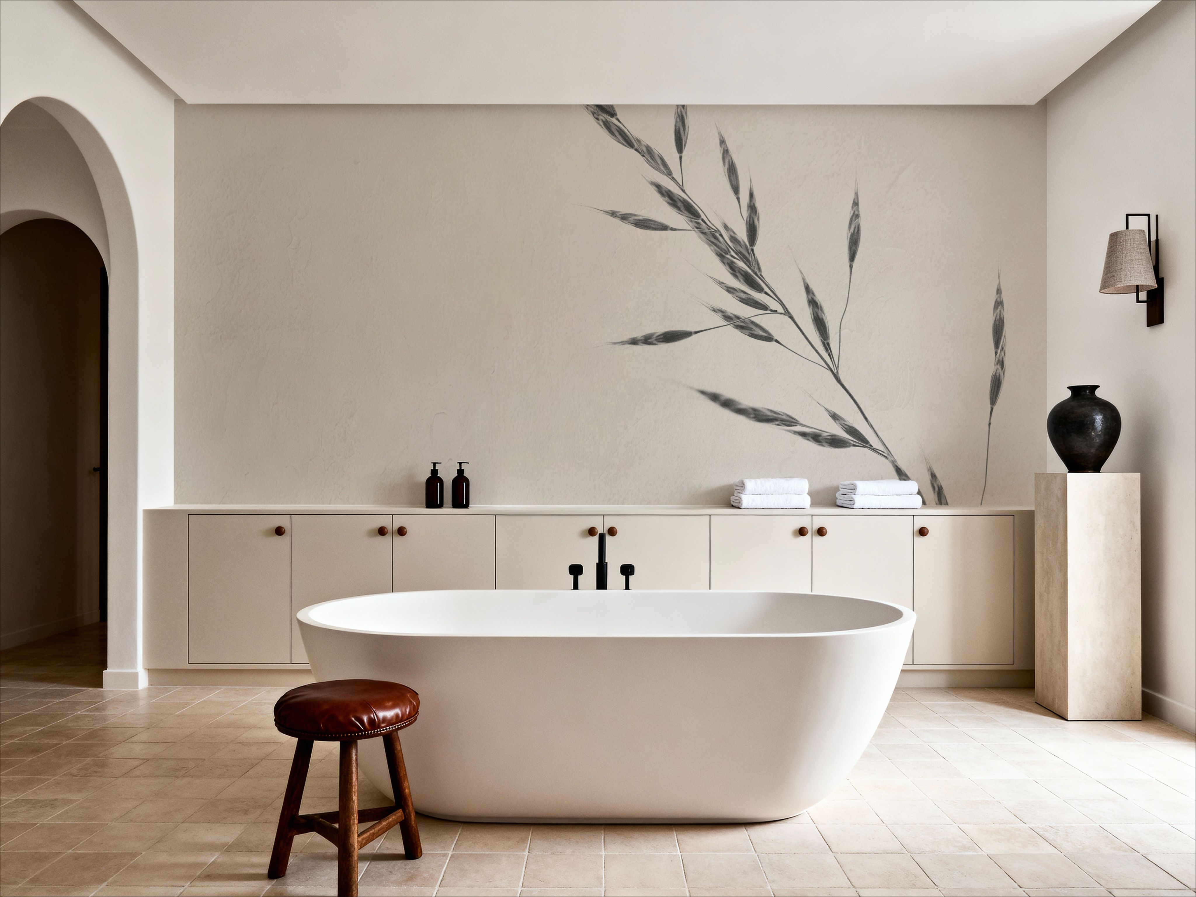 Wheat Grass III, Wallpaper