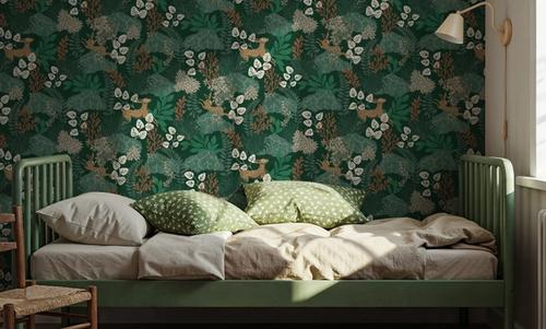 Wild and Free Pattern, Green