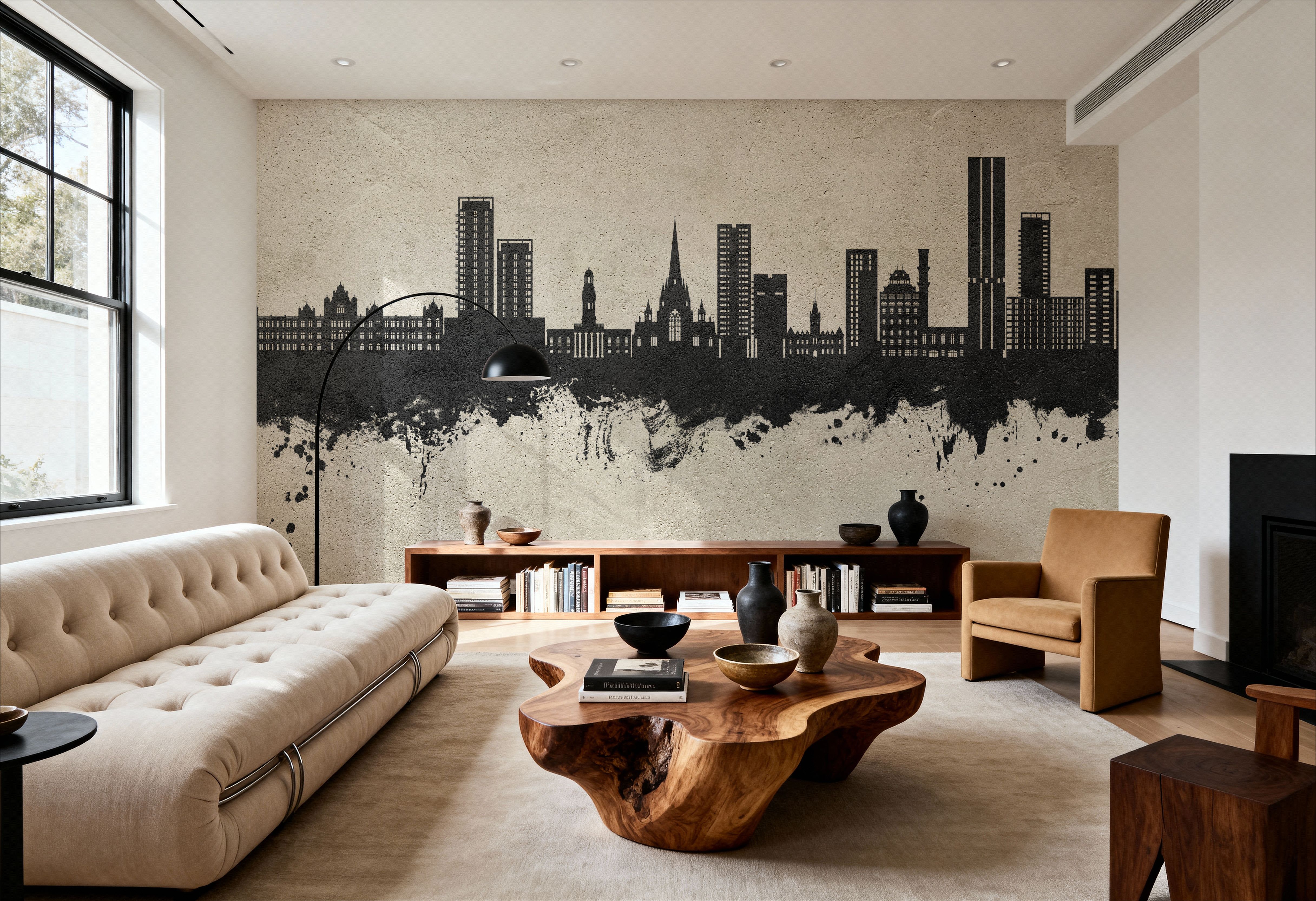 Salford England Skyline Concrete