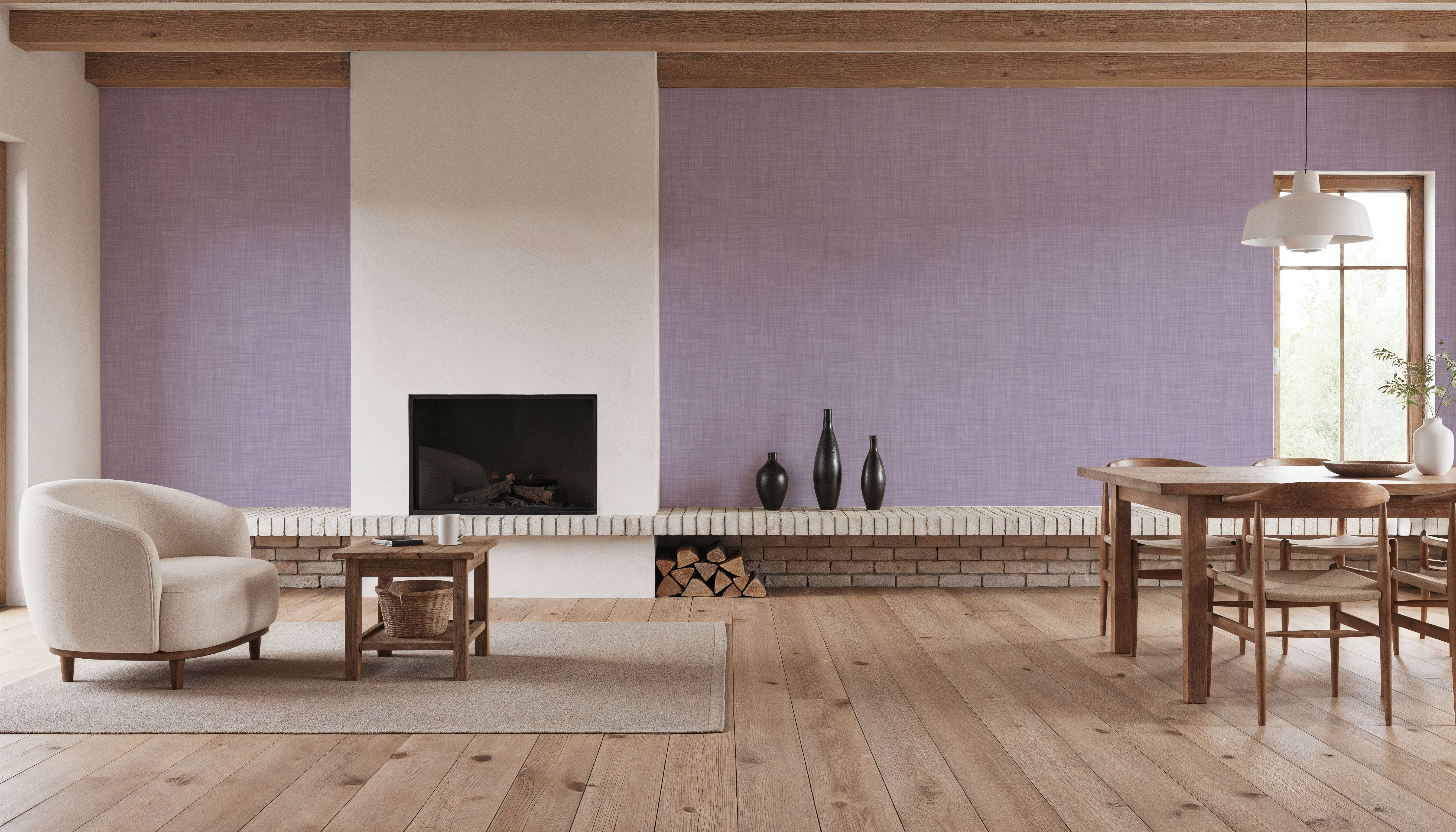 Mottled Linen Effect, Violet