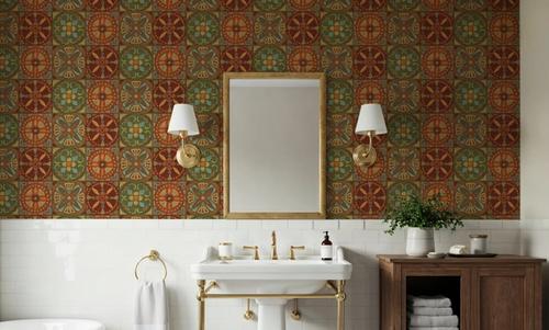 Autumn Tiles Brown