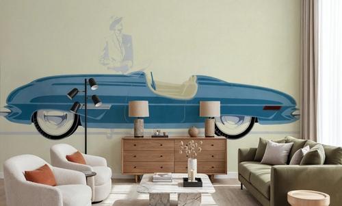 Blue Roadster
