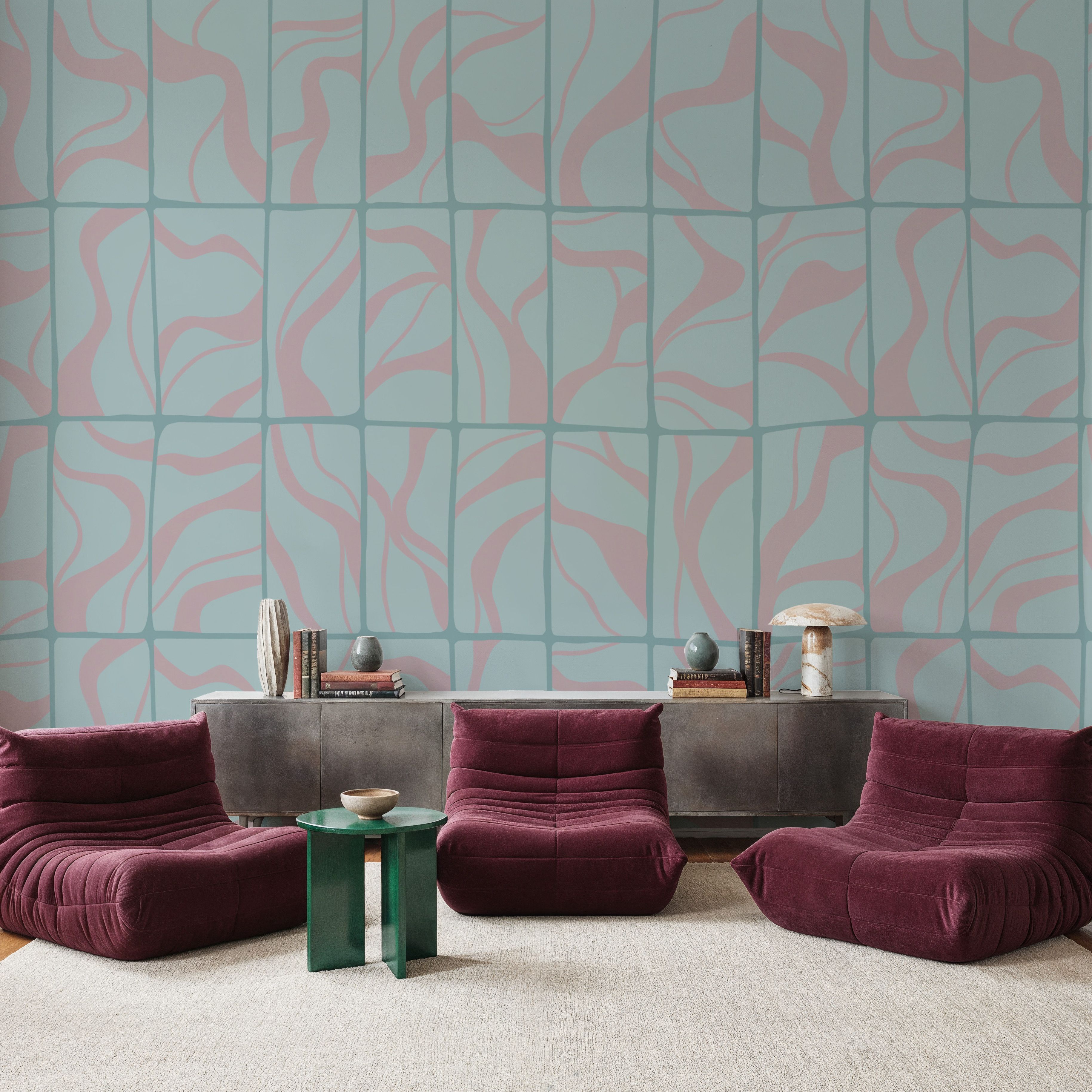 Linear Drift, Sky & Pink