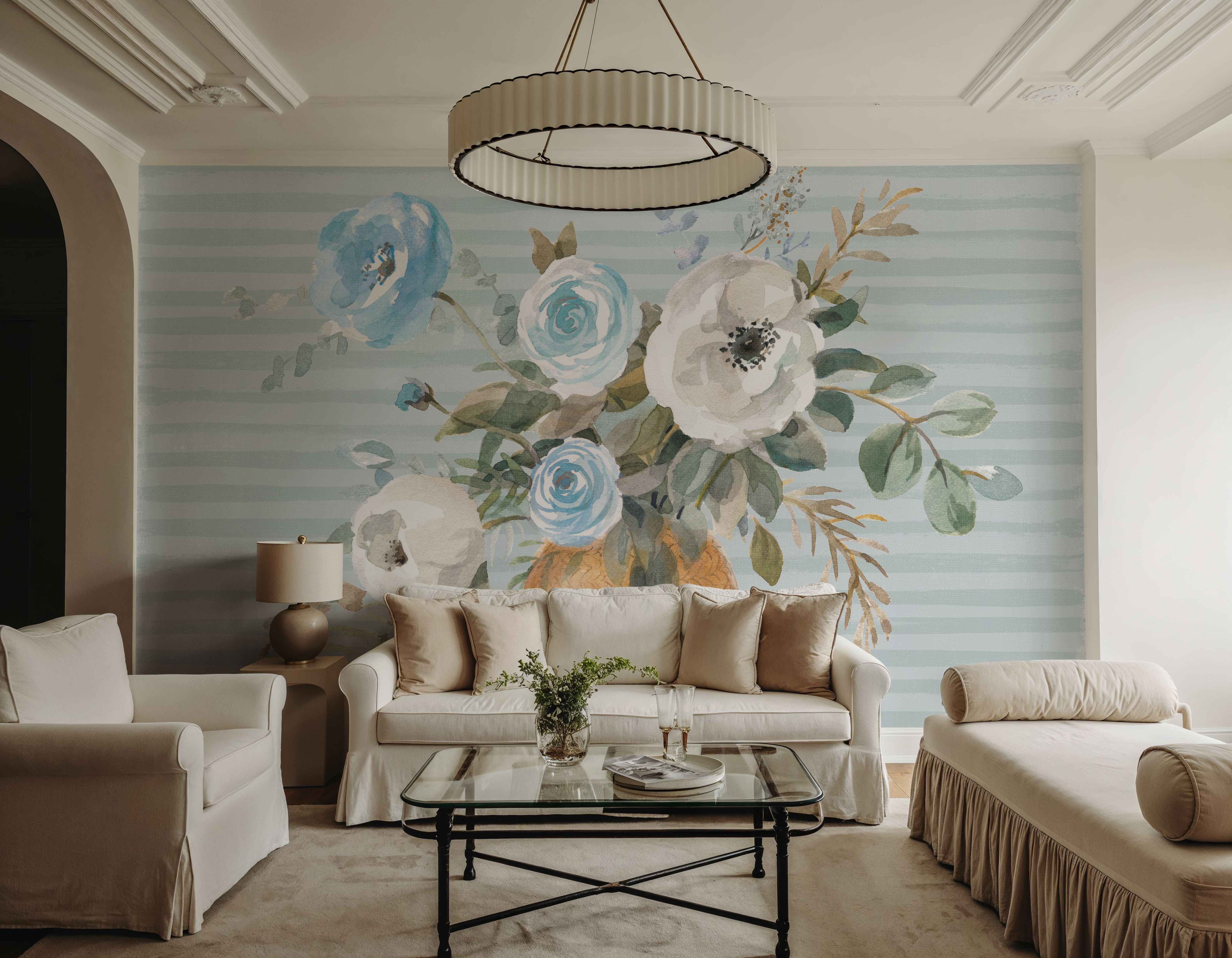 Baby Blue and Bouquet