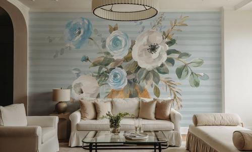Baby Blue and Bouquet