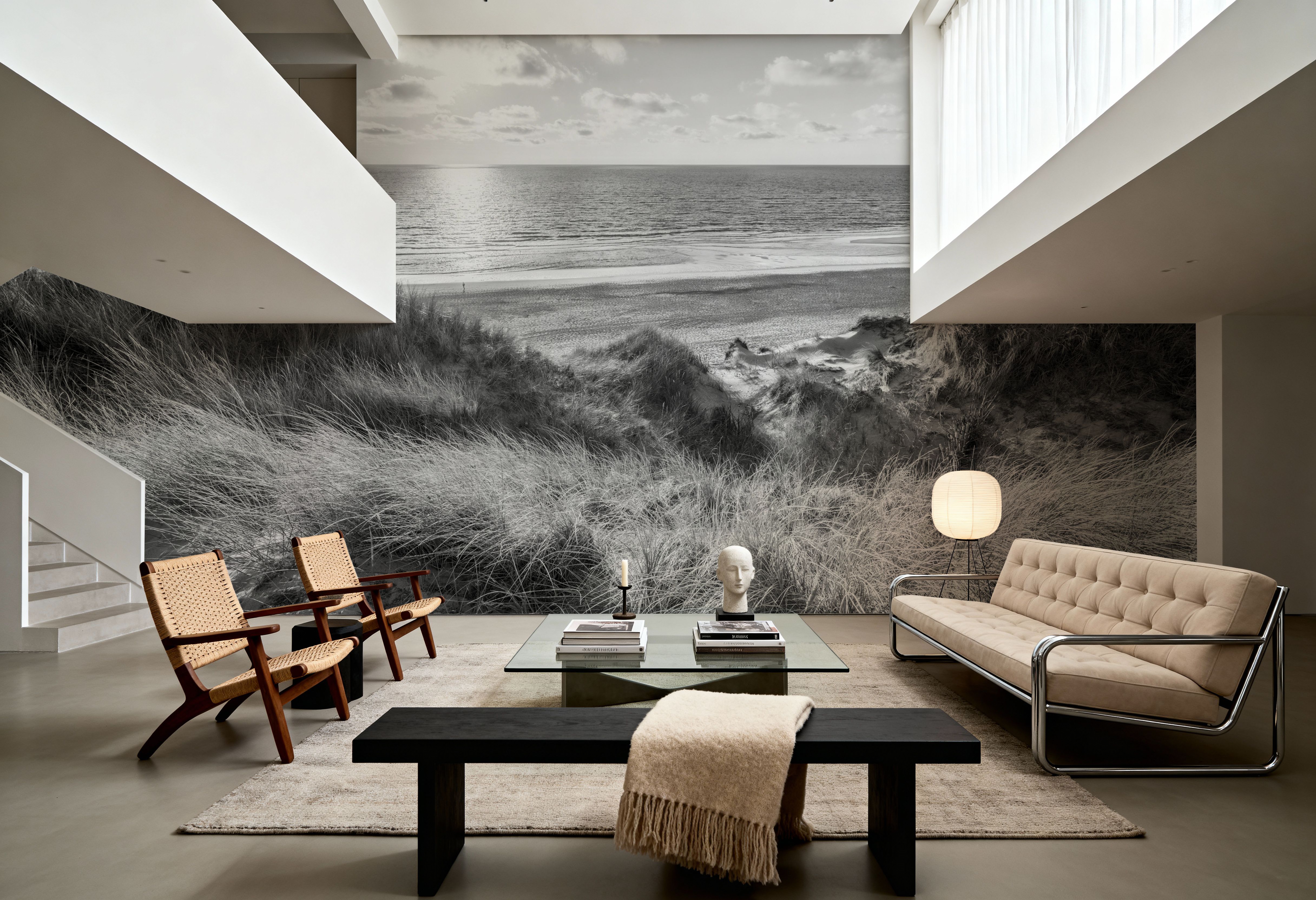 Dune Landscape, Black & White