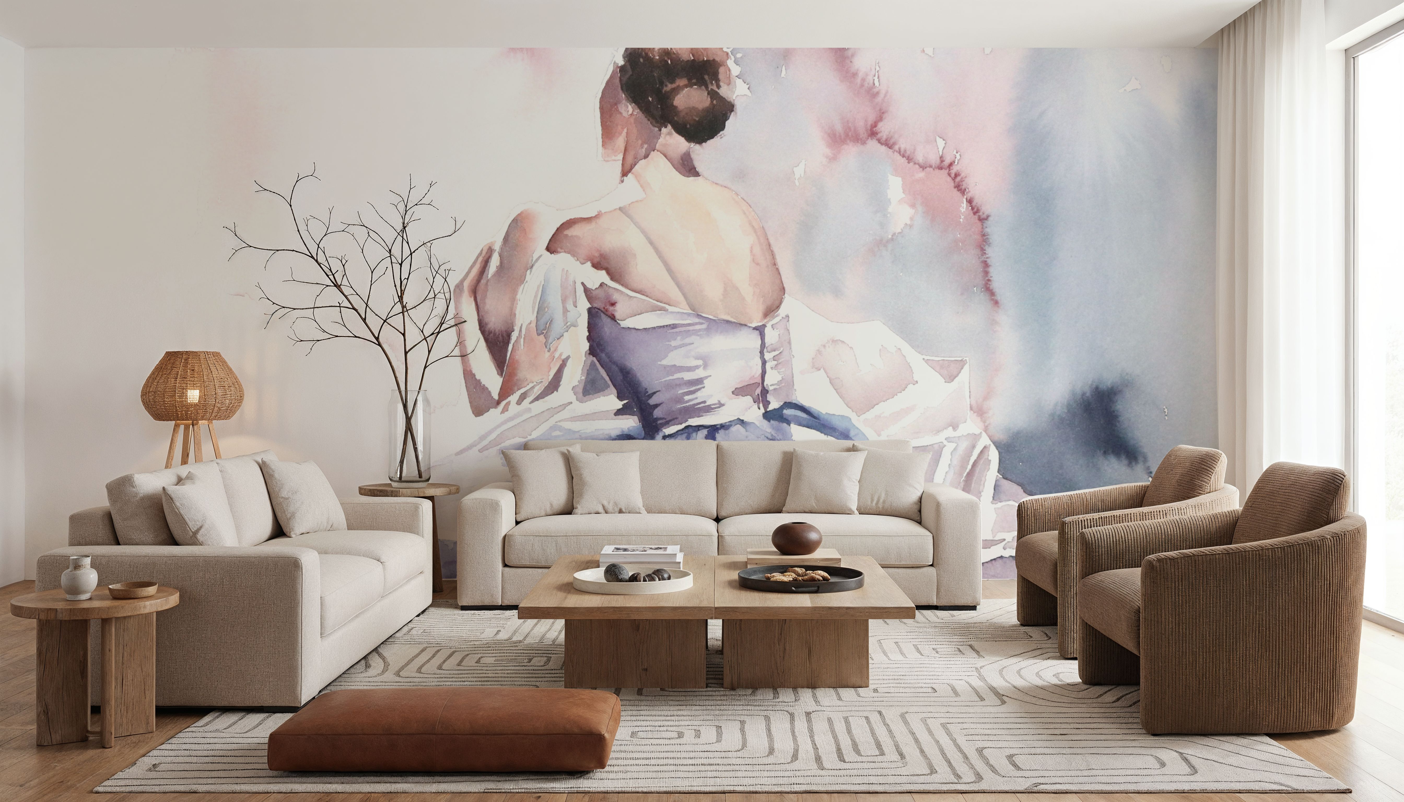 Ballet Break, Wallpaper